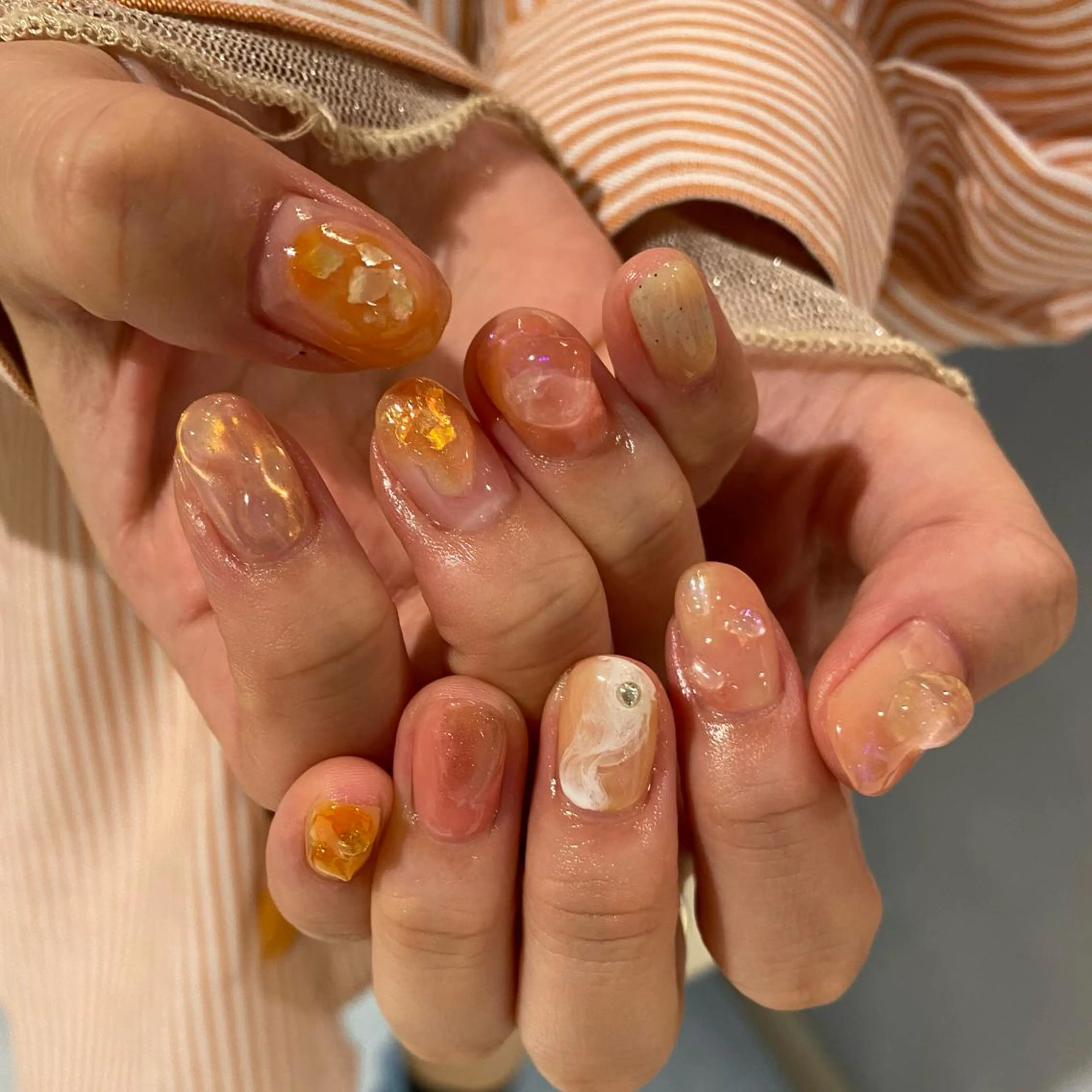 ネイル ハンドネイル RINO AMANE nailのネイルデザイン