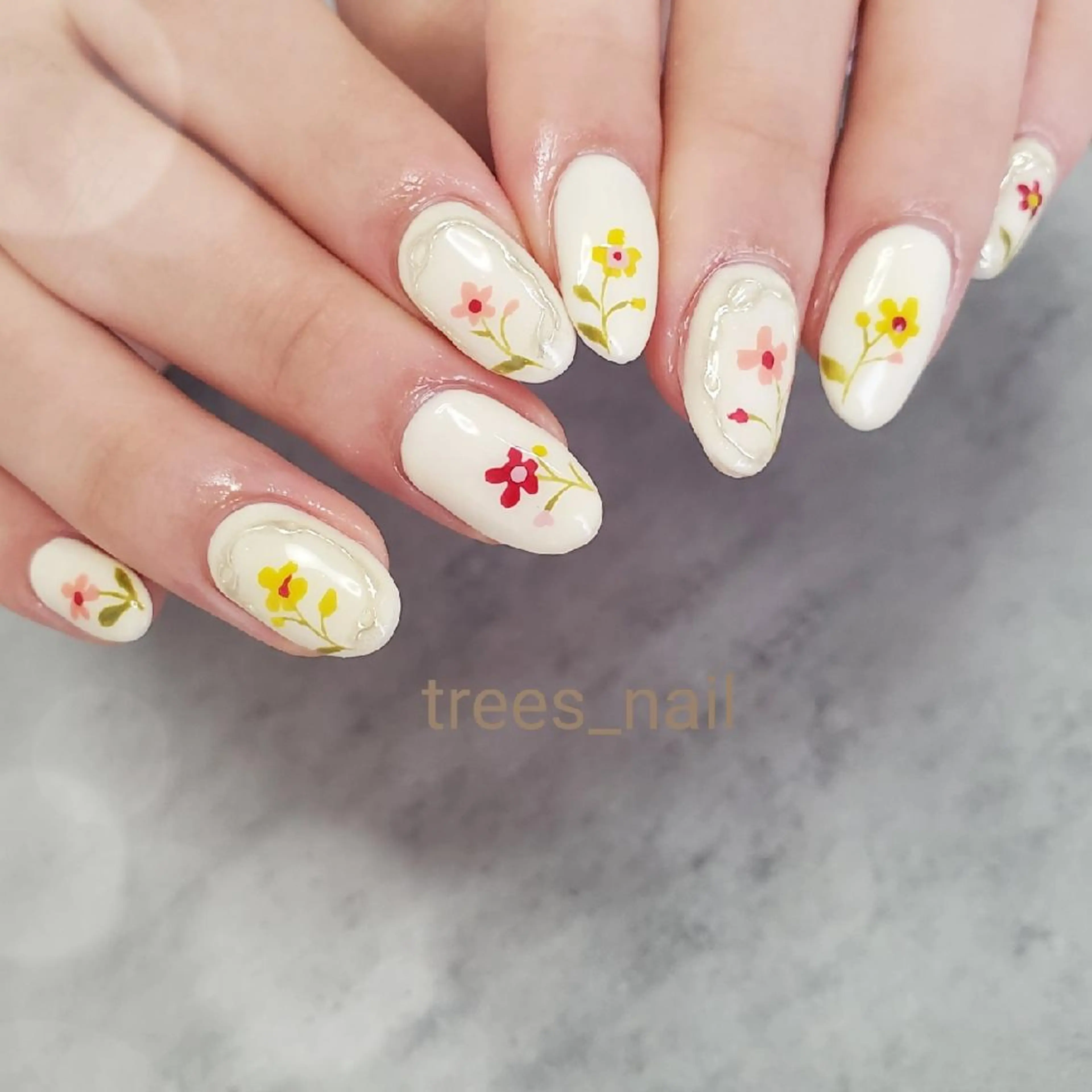 ネイル trees_ nailのネイルデザイン