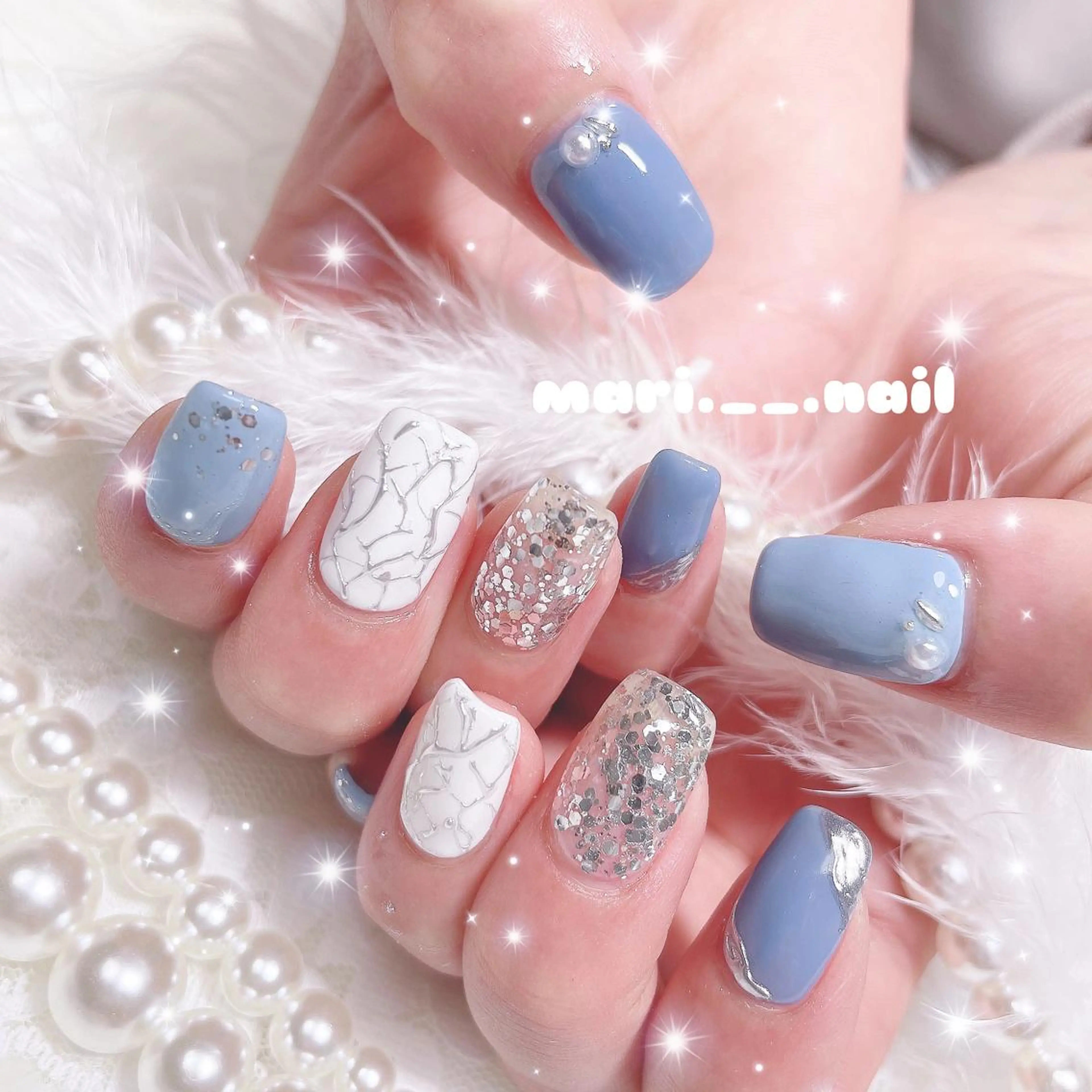 ネイル 🎀 Mayu 🎀痛ネイルのネイルデザイン