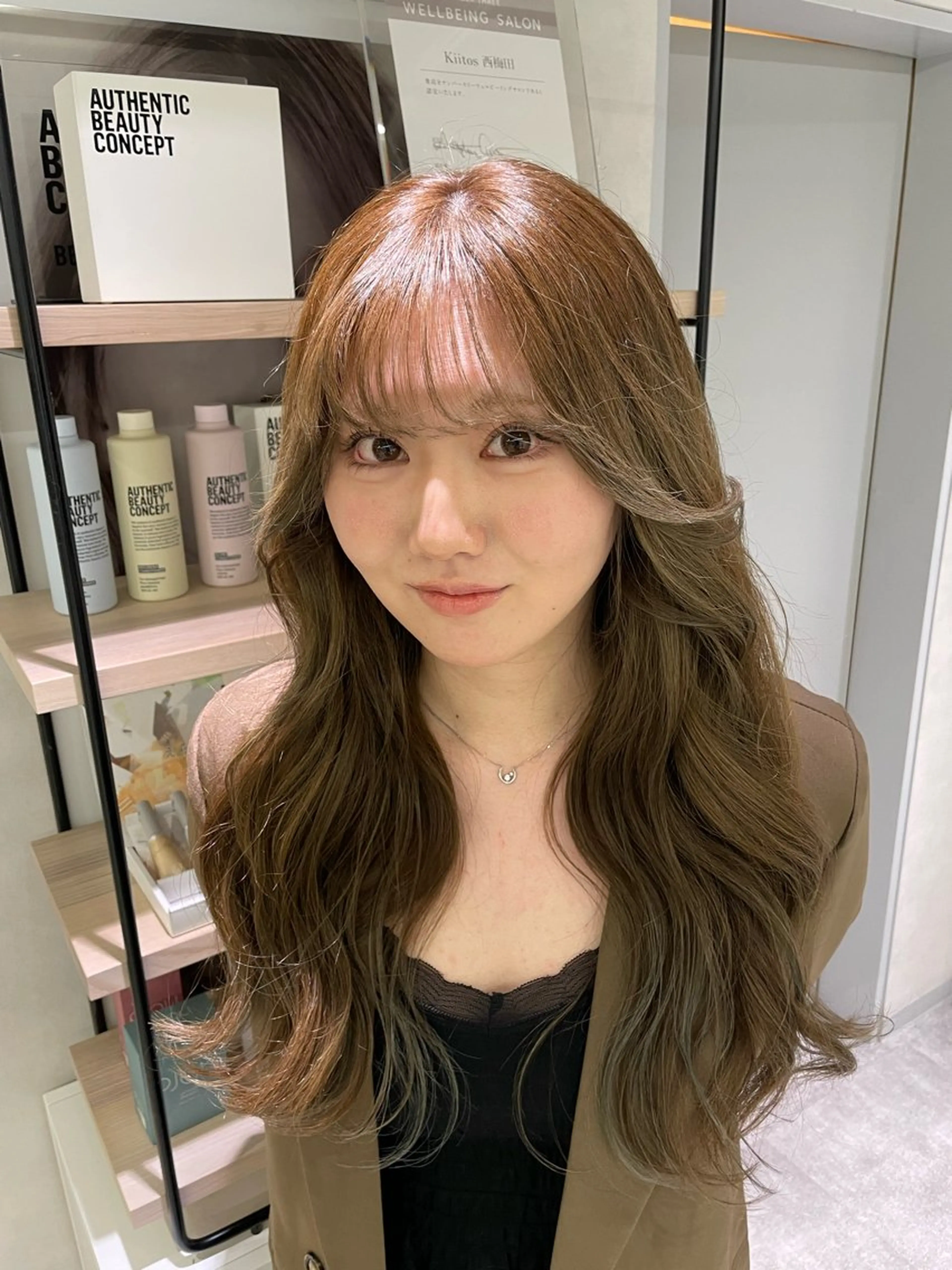 カラー モデル募集中/西梅田 かえで🎀のヘアスタイル