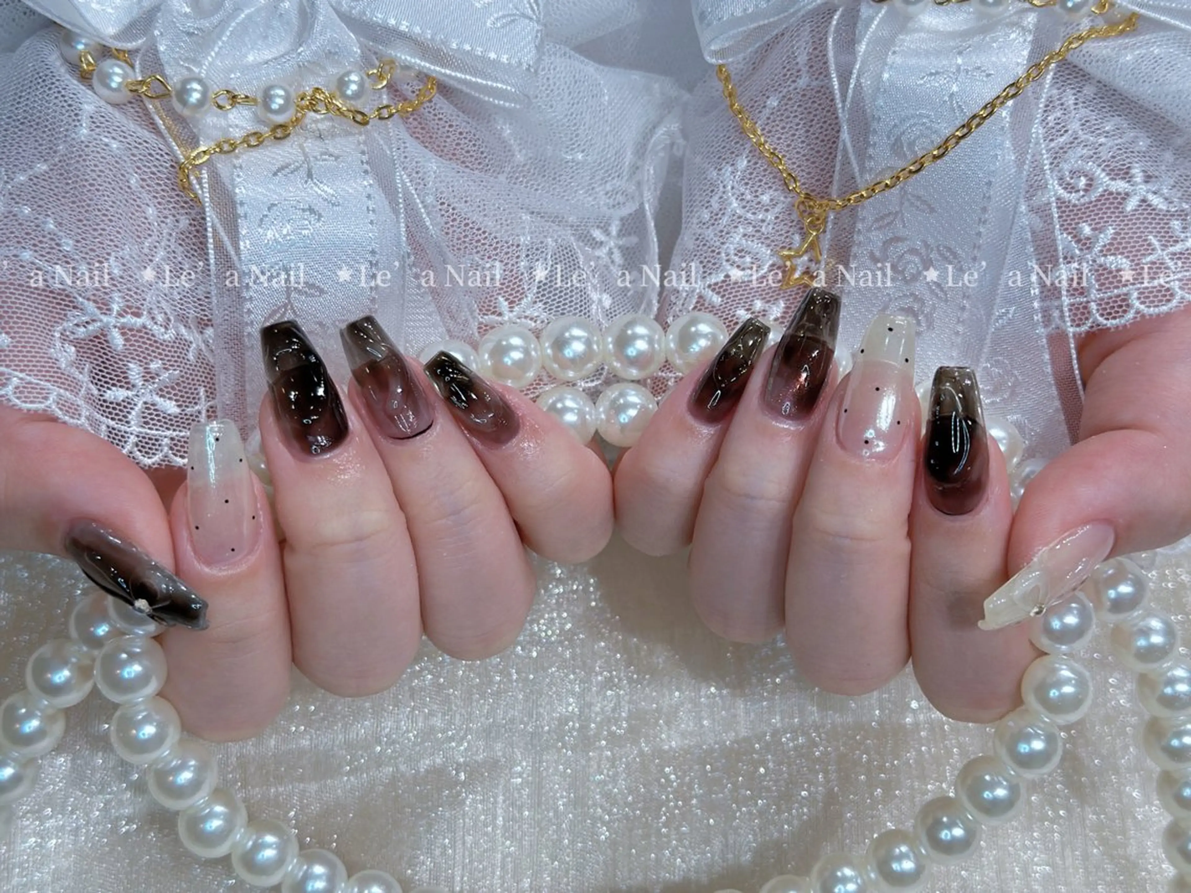 ネイル スカルプ専門 Lea  nailのネイルデザイン