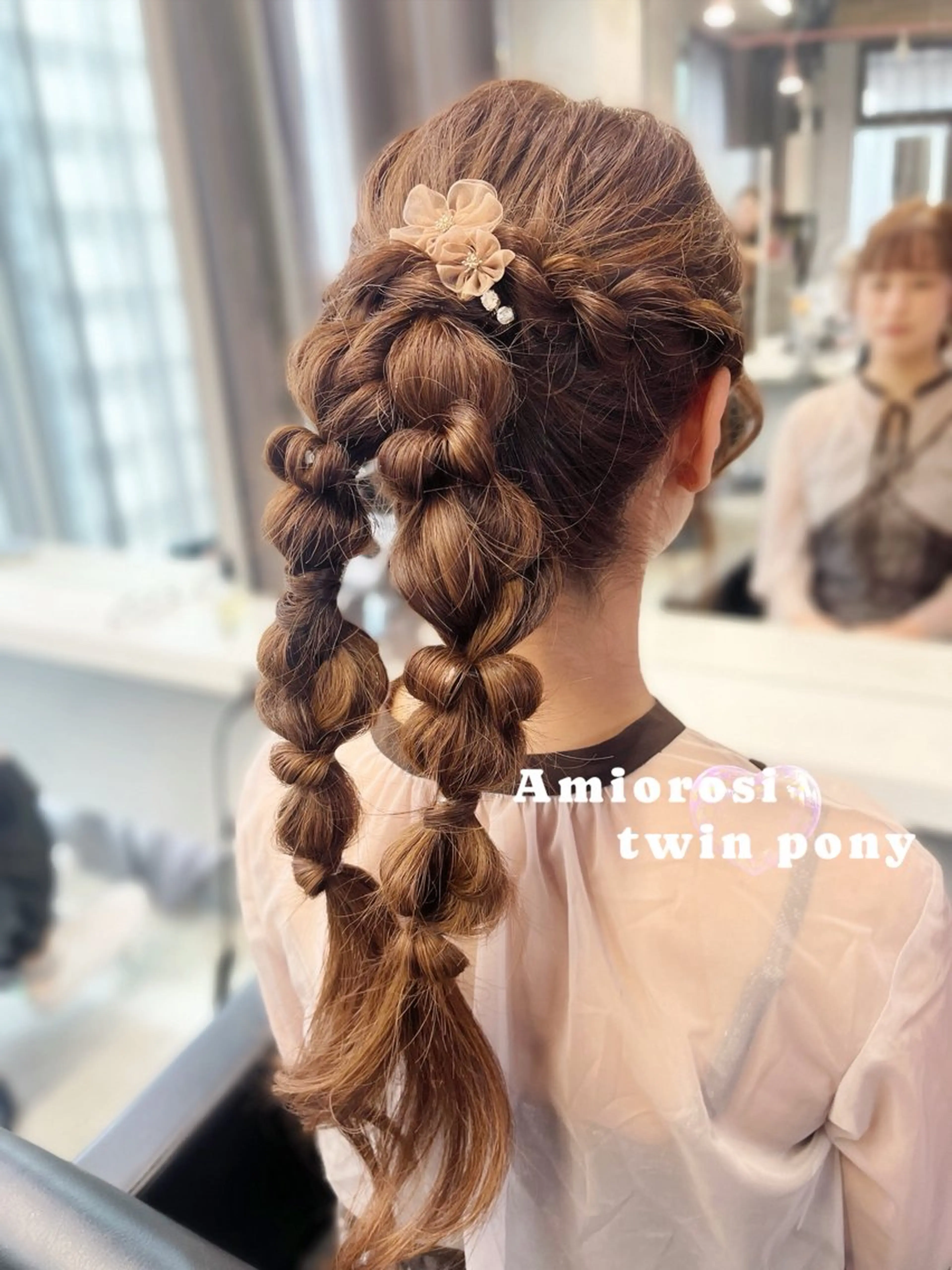 🪽パーティーヘアセット🪽の写真
