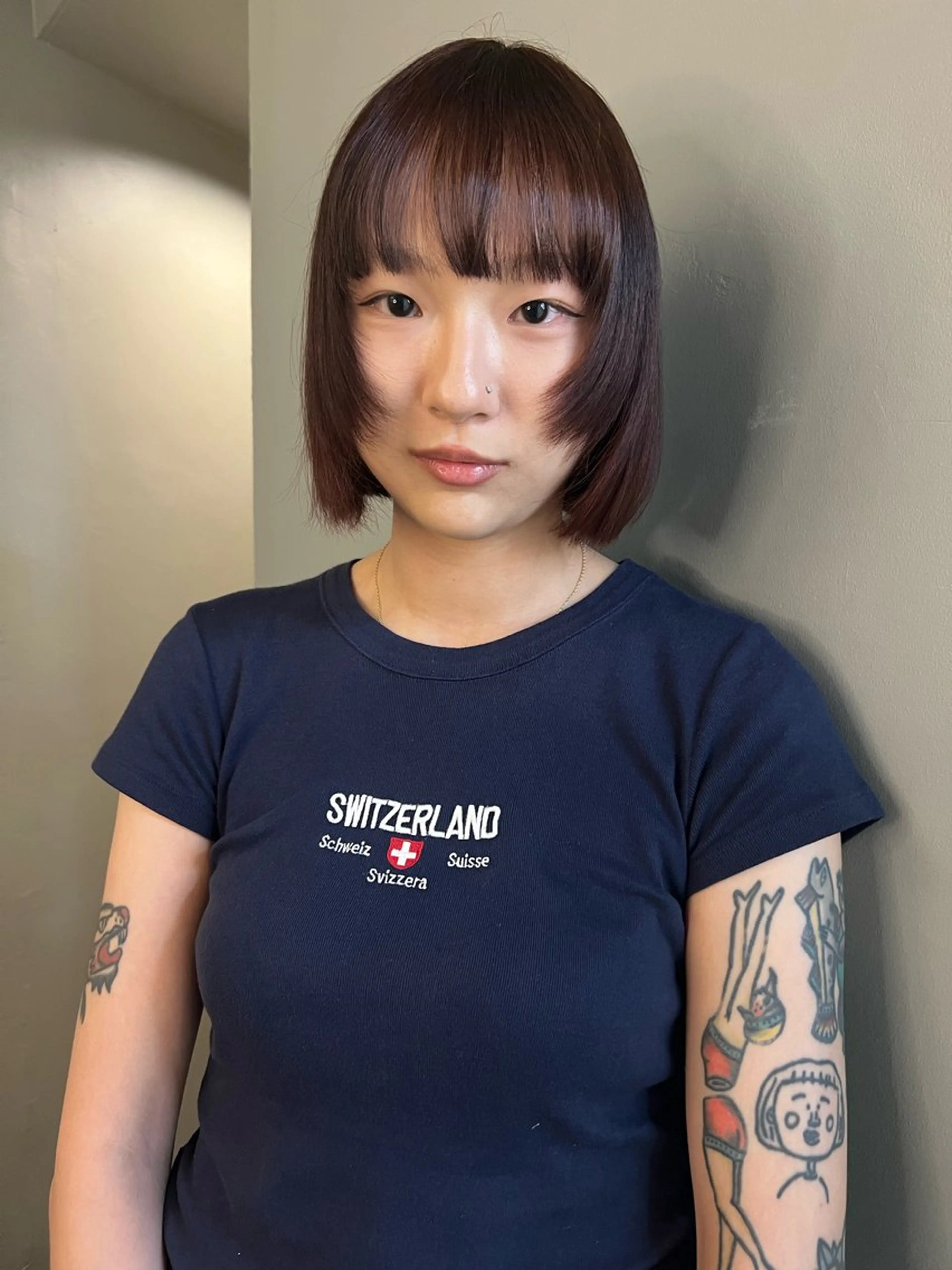 ショート カット haco＋所属・圧倒的デザイン力 店長🎨RENAのヘアスタイル