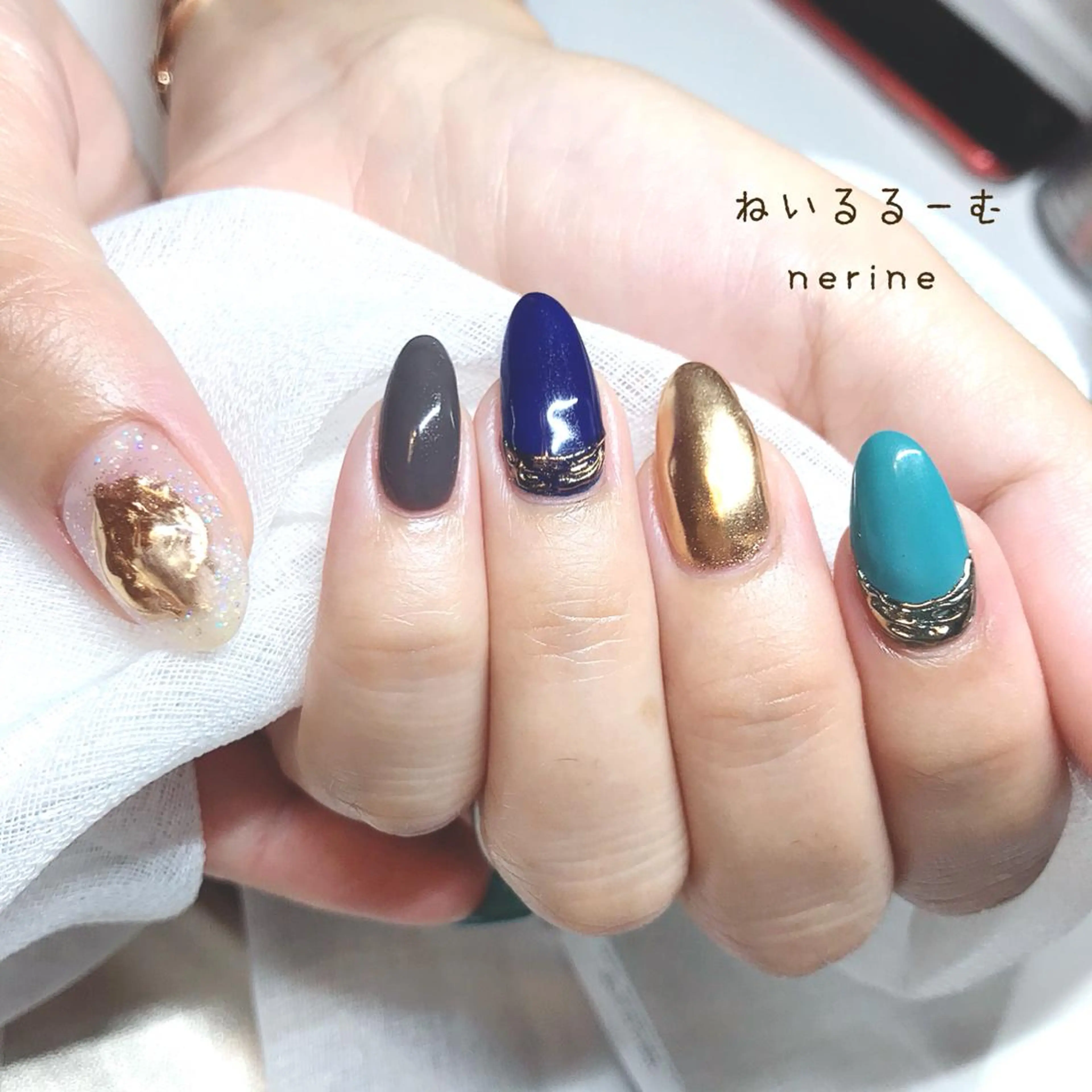 ネイル フットネイル ジェルネイル ニュアンスネイル シンプルネイル ストーンネイル NAILST Naomiのネイルデザイン