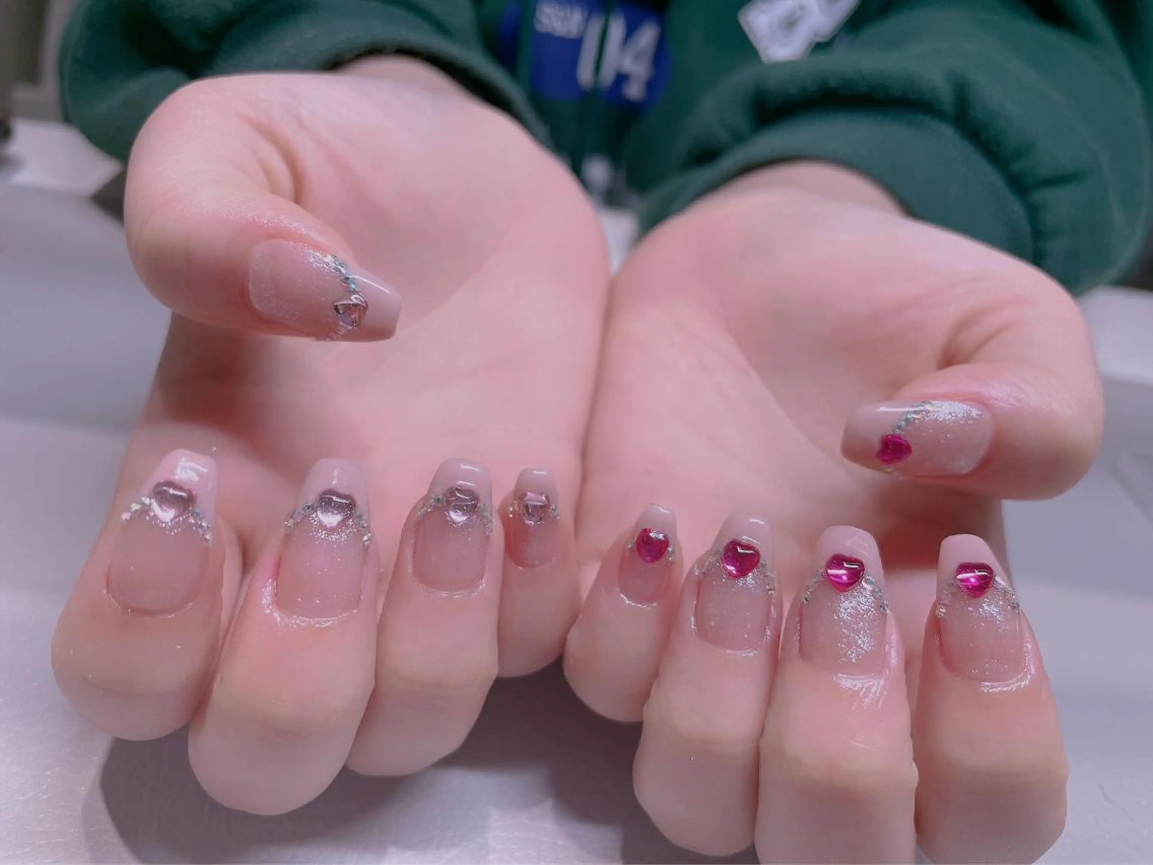 ネイル 長さだし専門店 M2　rikaのネイルデザイン