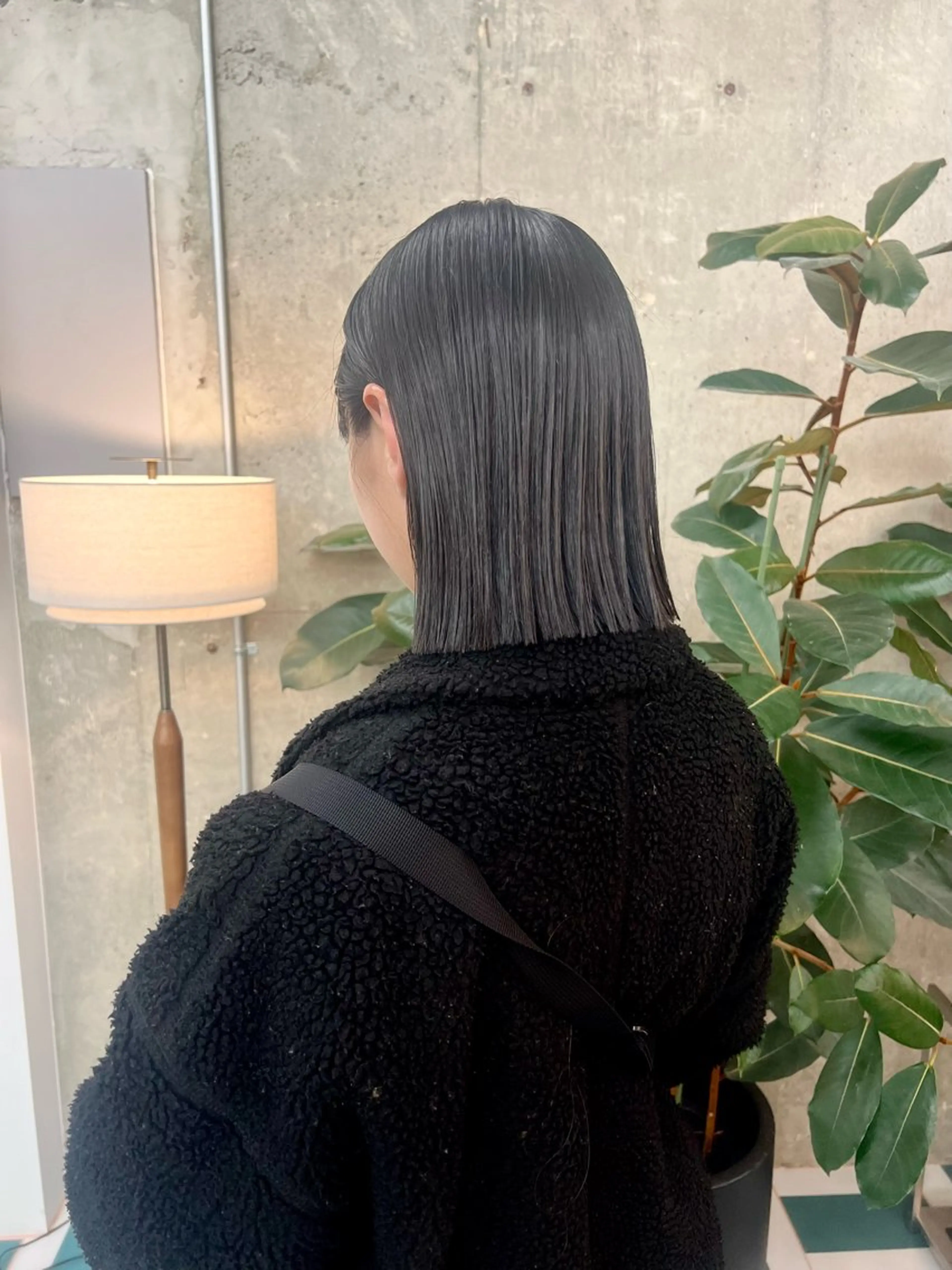 ミディアム カット AYAKA/名古屋/ 栄/ボブ/透明カラーのヘアスタイル