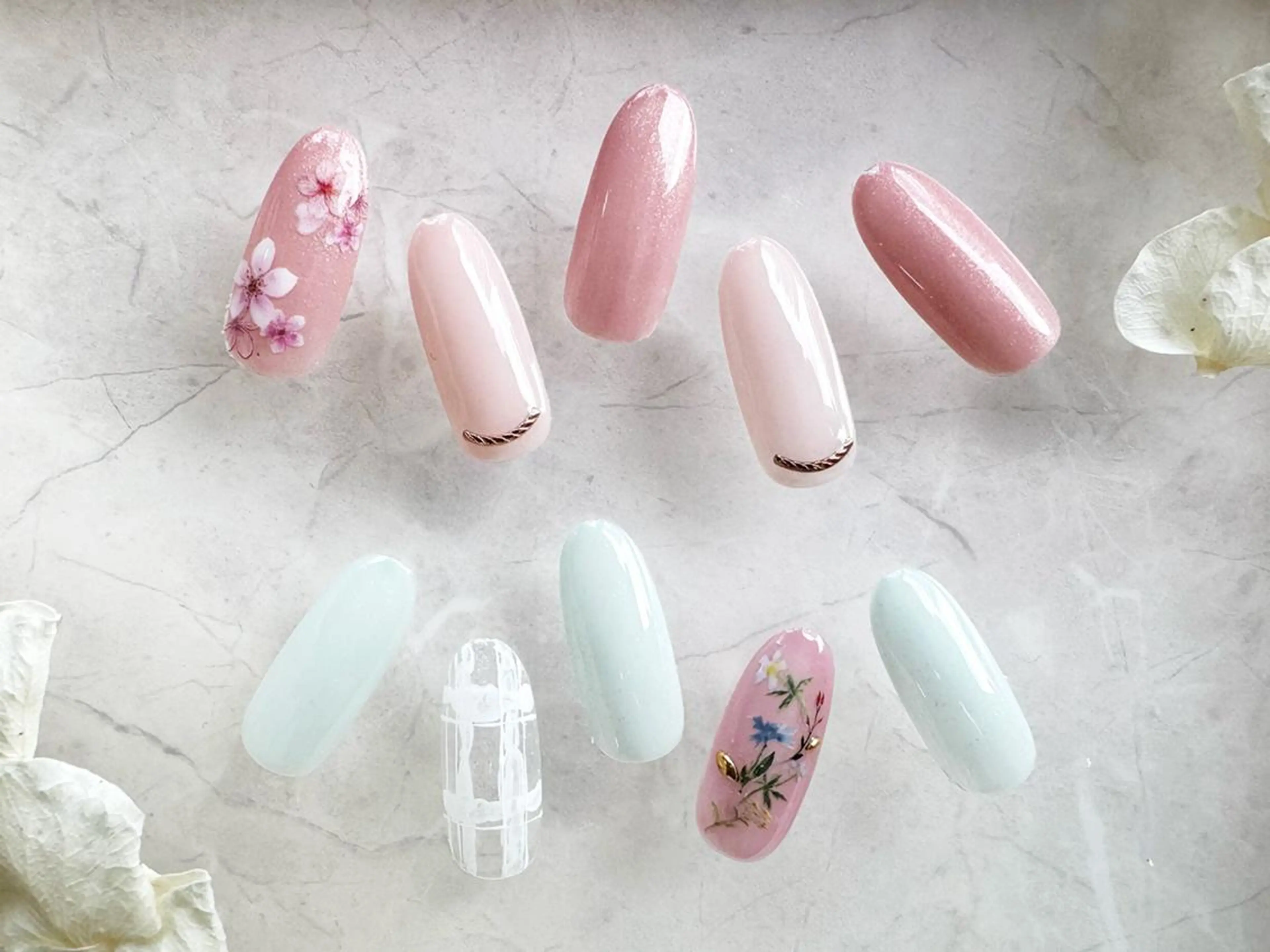 ネイル orbe 永山のネイルデザイン