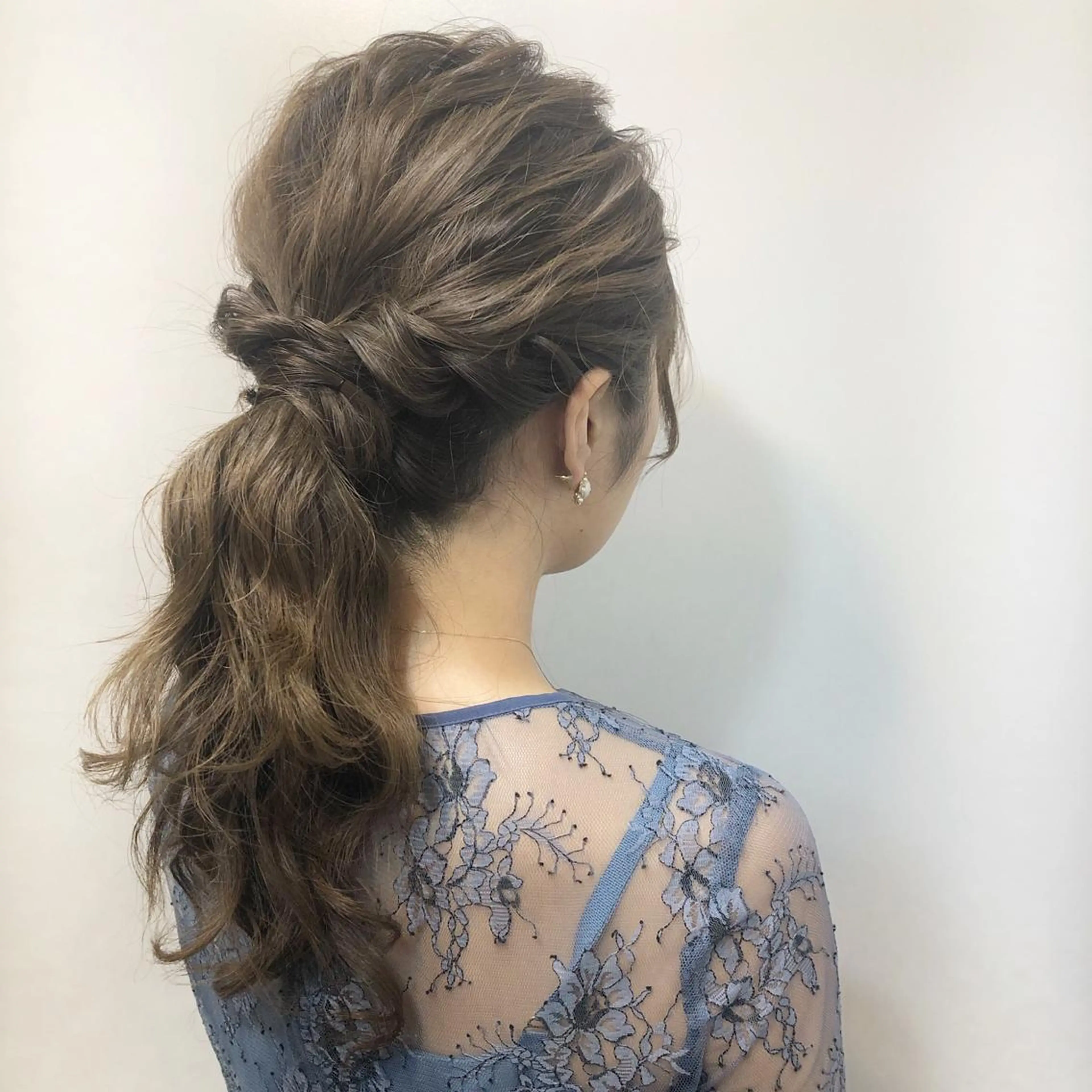 セミロング ヘアアレンジ ポニーテール ヘアセット 女性リピ90%🍨 🩷佐藤みずきのヘアスタイル