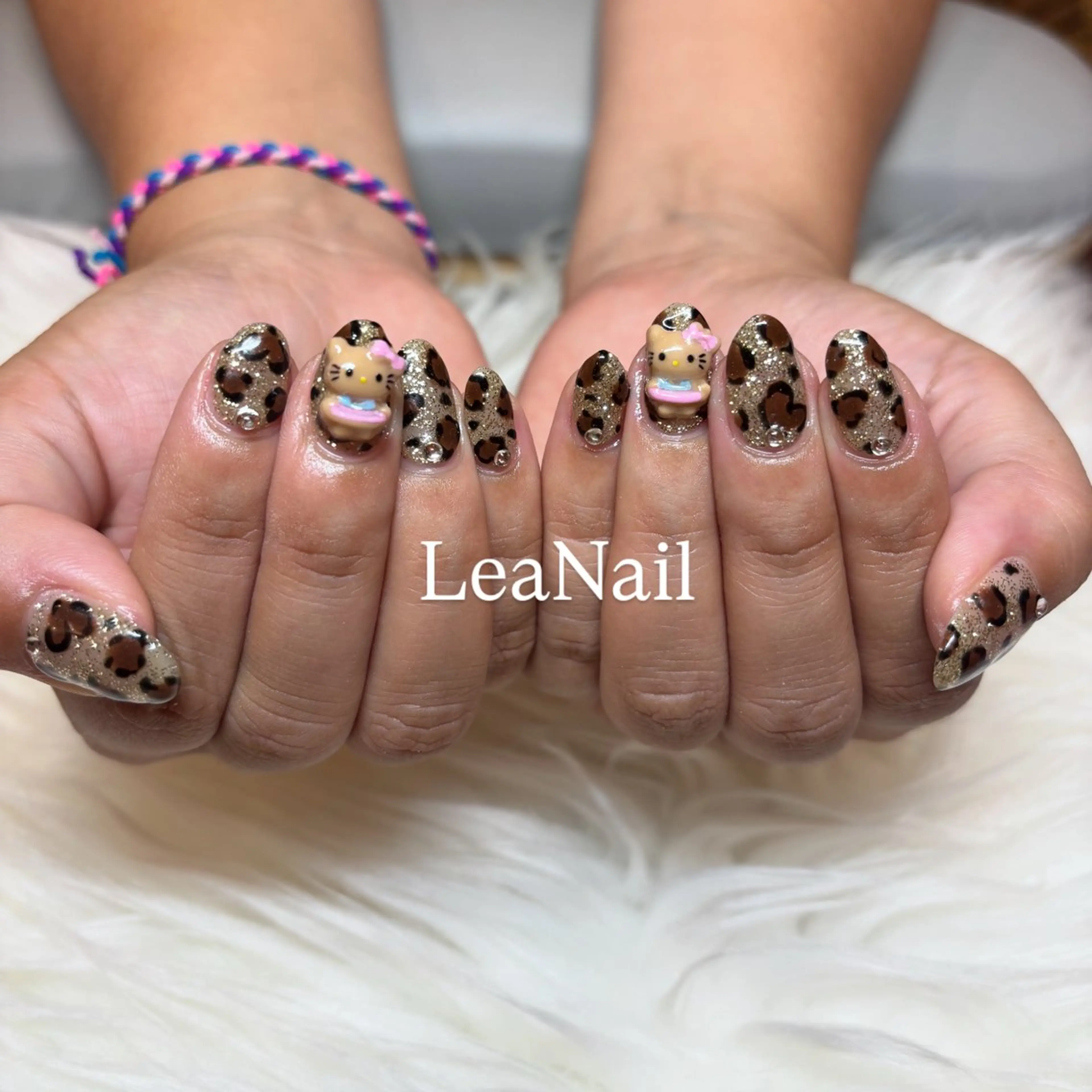 ネイル キラキラネイル ラメ(グリッター) Lea Nailのネイルデザイン