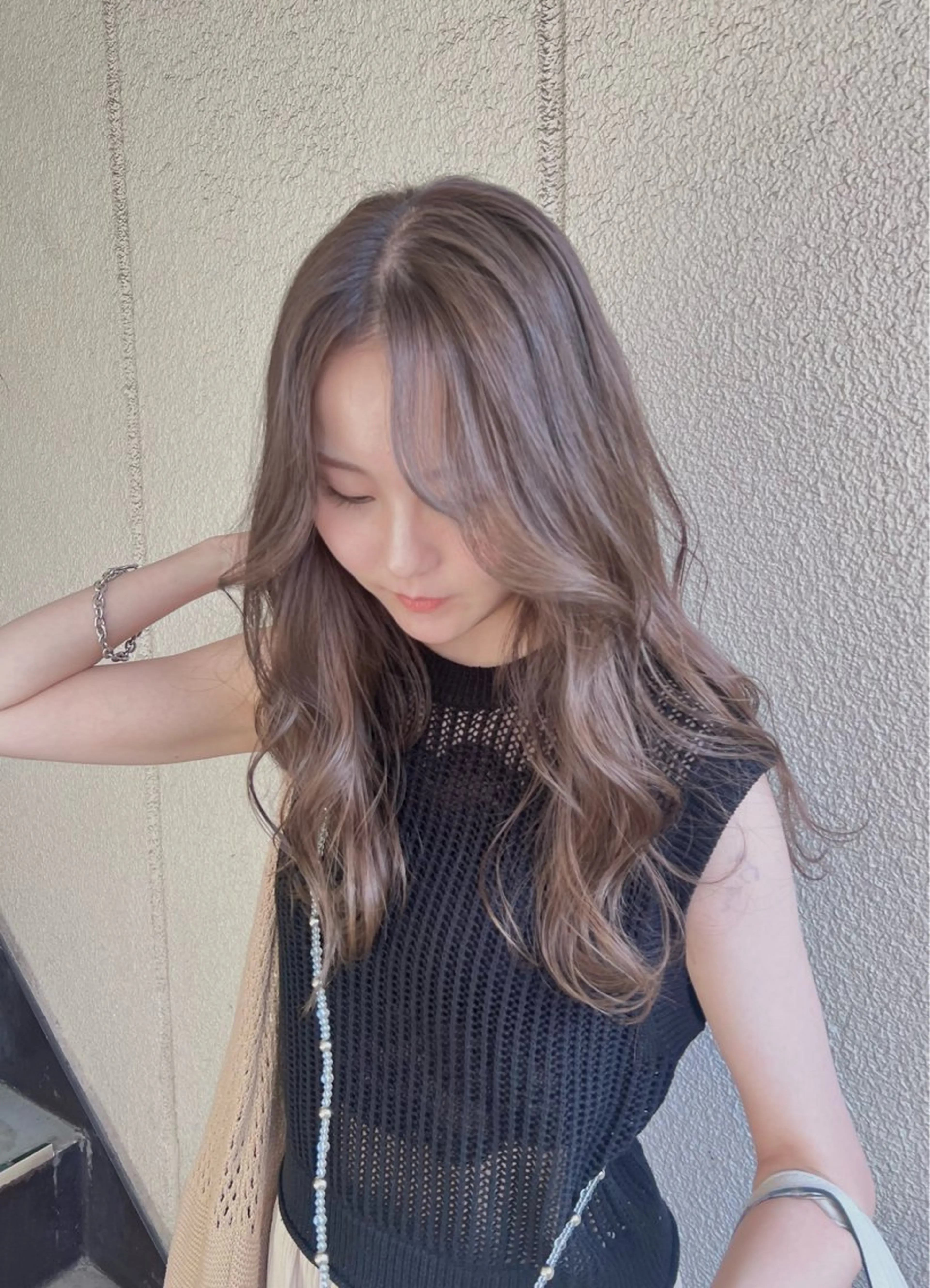 ❤️‍🔥minimo限定価格❤️‍🔥🌟ブリーチ無しトーンアップカラー+透明感カラー+艶出しトリートメント🌟の写真