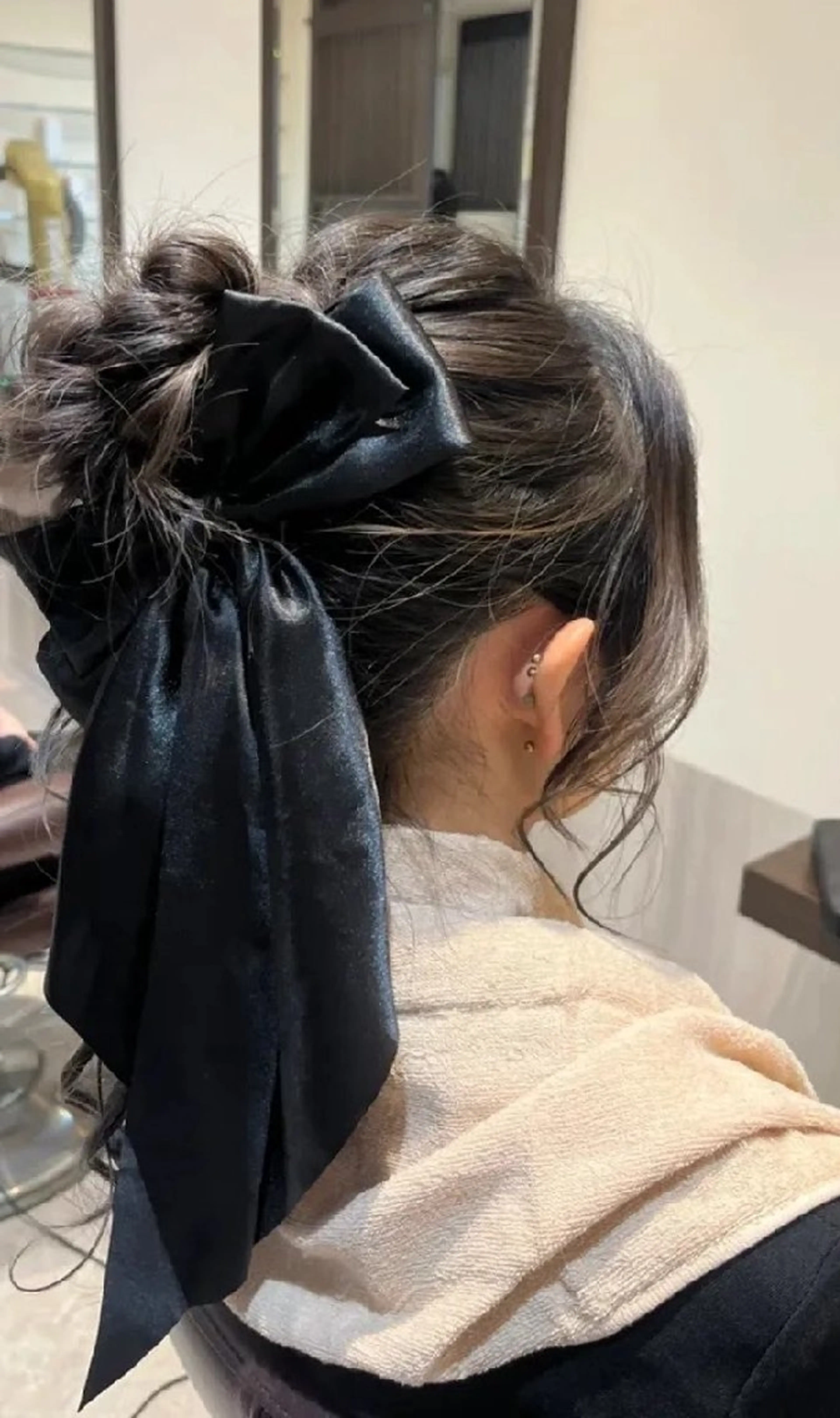 ロング ヘアアレンジ ロング チハル🌙 カラー🌙ヘアセットのヘアスタイル