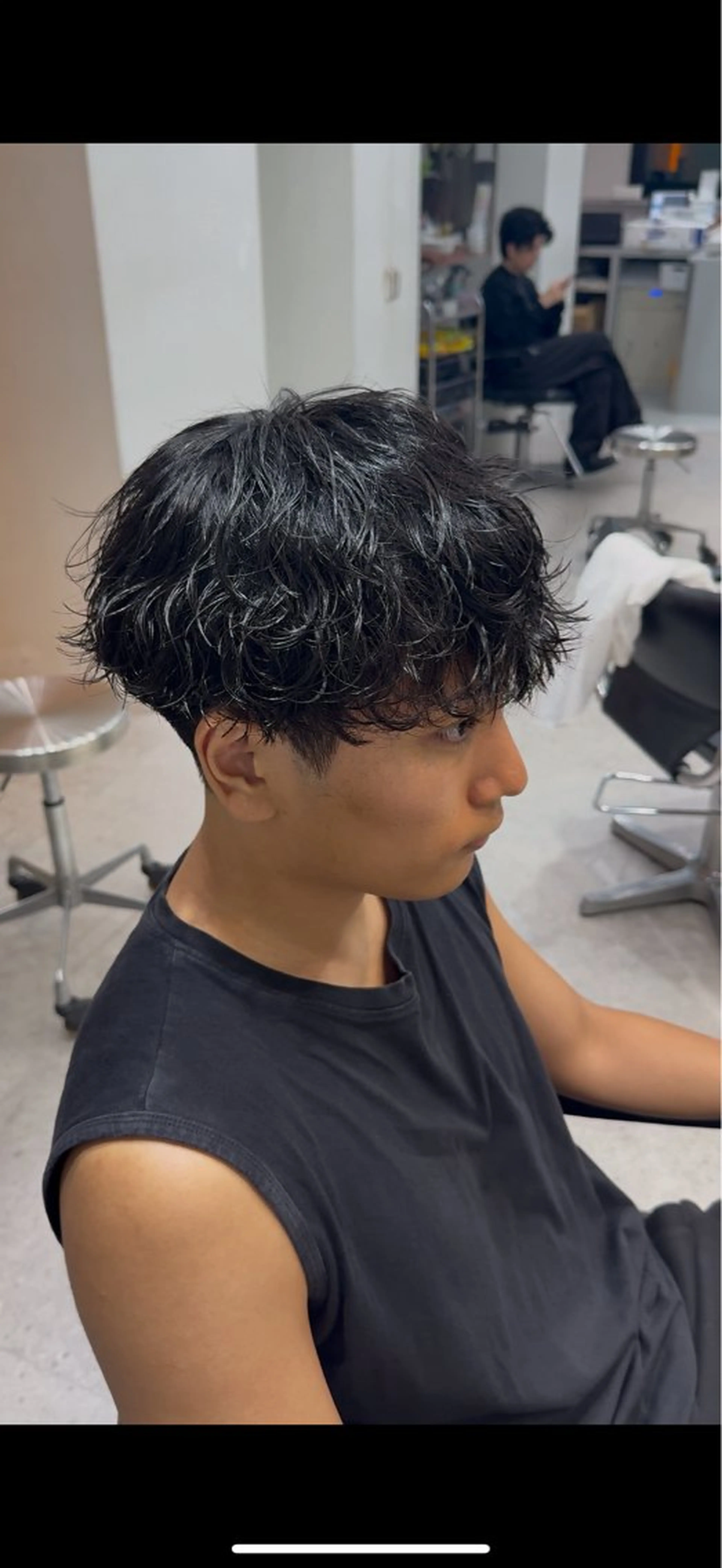 パーマ メンズ 当日予約⭕️ fifth渋谷太田のヘアスタイル