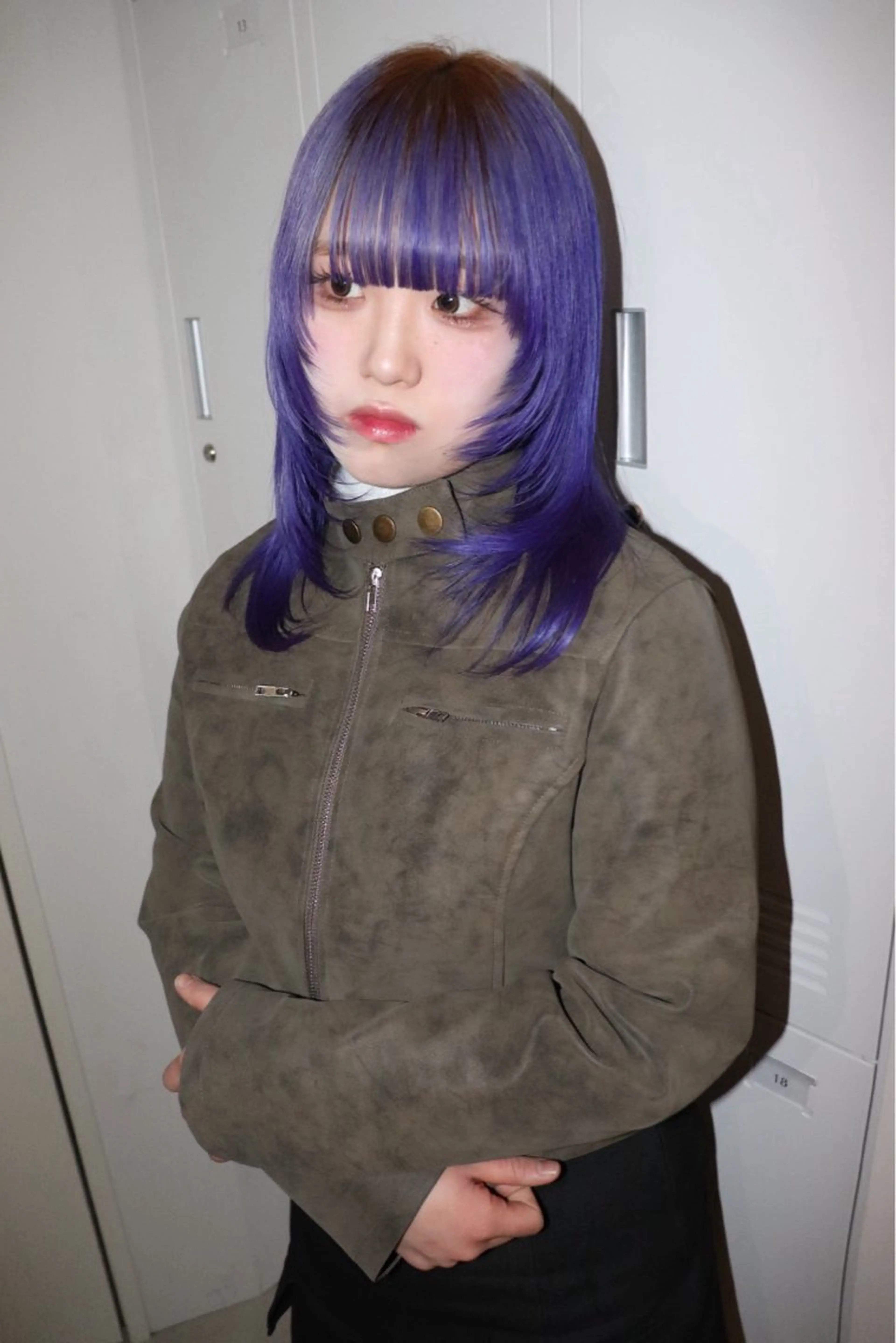 ミディアム カラー ヘアアレンジ @kyoniyy KYONIのヘアスタイル