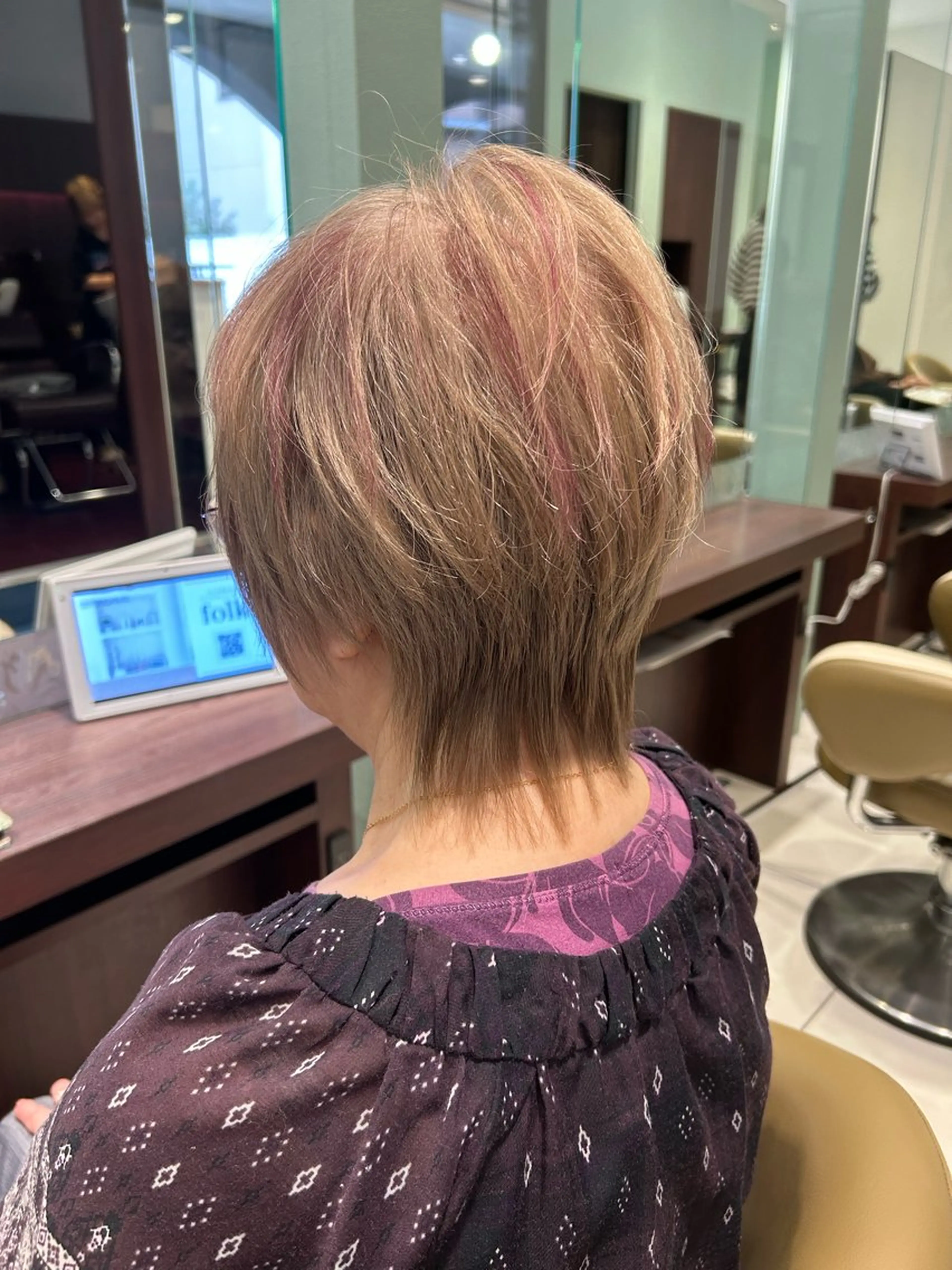 ショート ショートヘア ウルフカット EARTH 川口のヘアスタイル