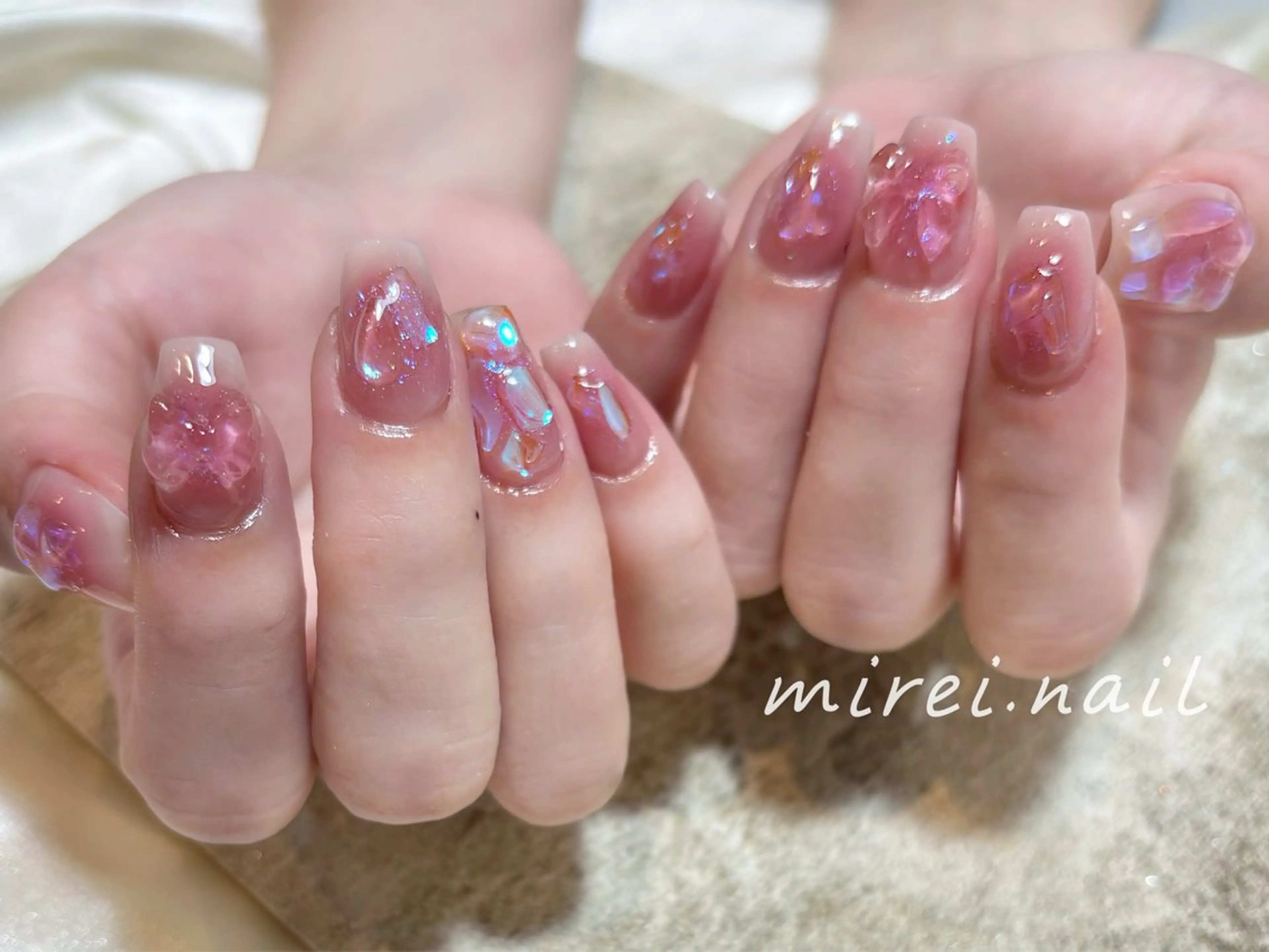 ネイル mirei‘nail所属・jade.vase ミレイのネイルデザイン