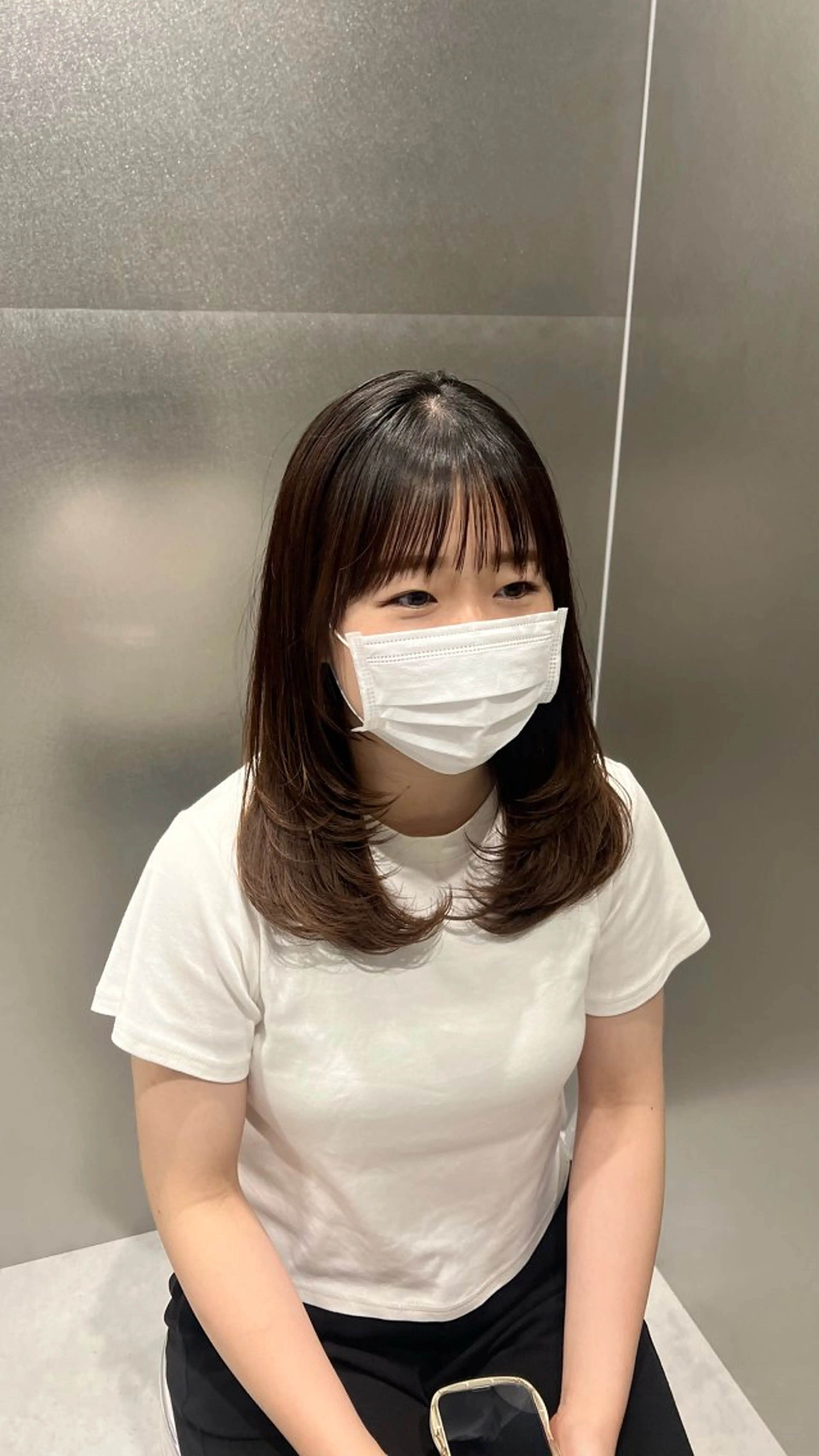 ミディアム レイヤーカット Lei miu所属・ゆのん / スタイリストのヘアスタイル