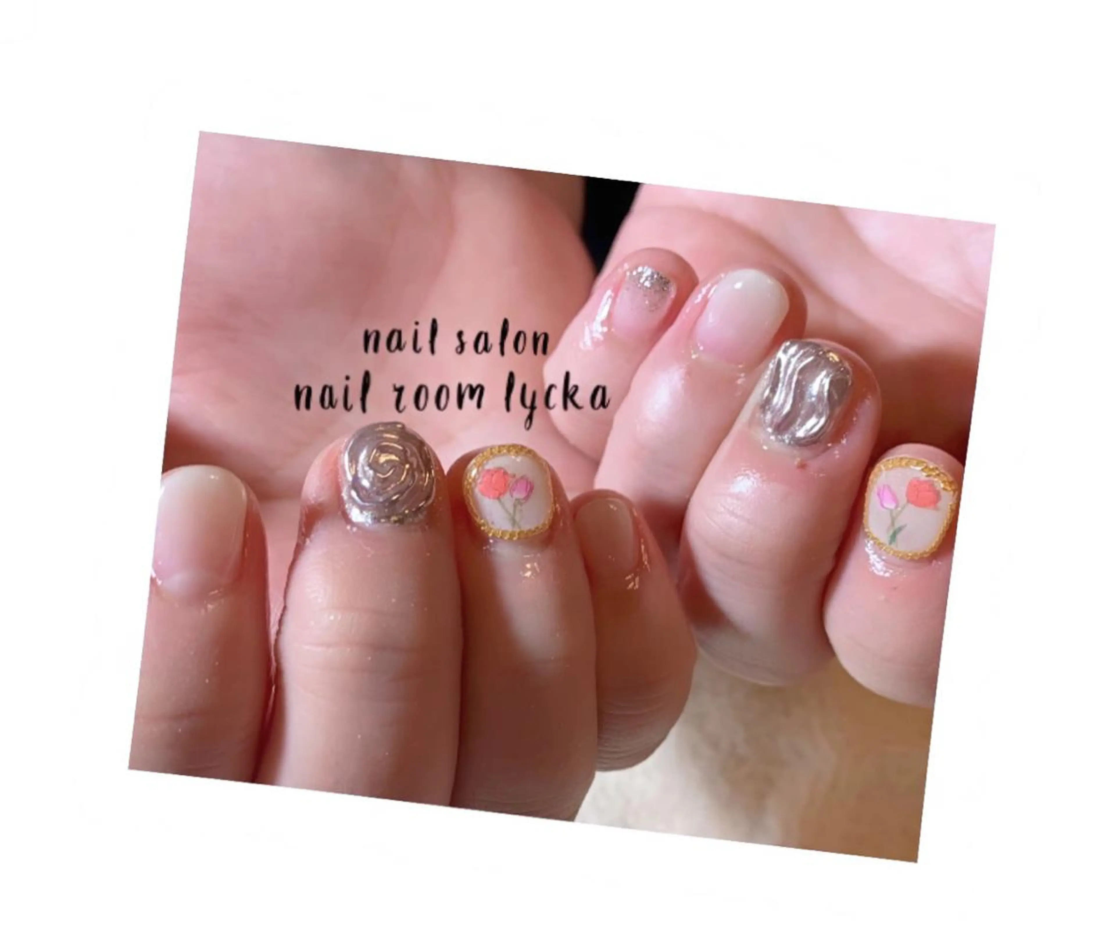 ネイル ﾈｲﾙﾙｰﾑﾘｯｶ 𝐦𝐚𝐲𝐮のネイルデザイン