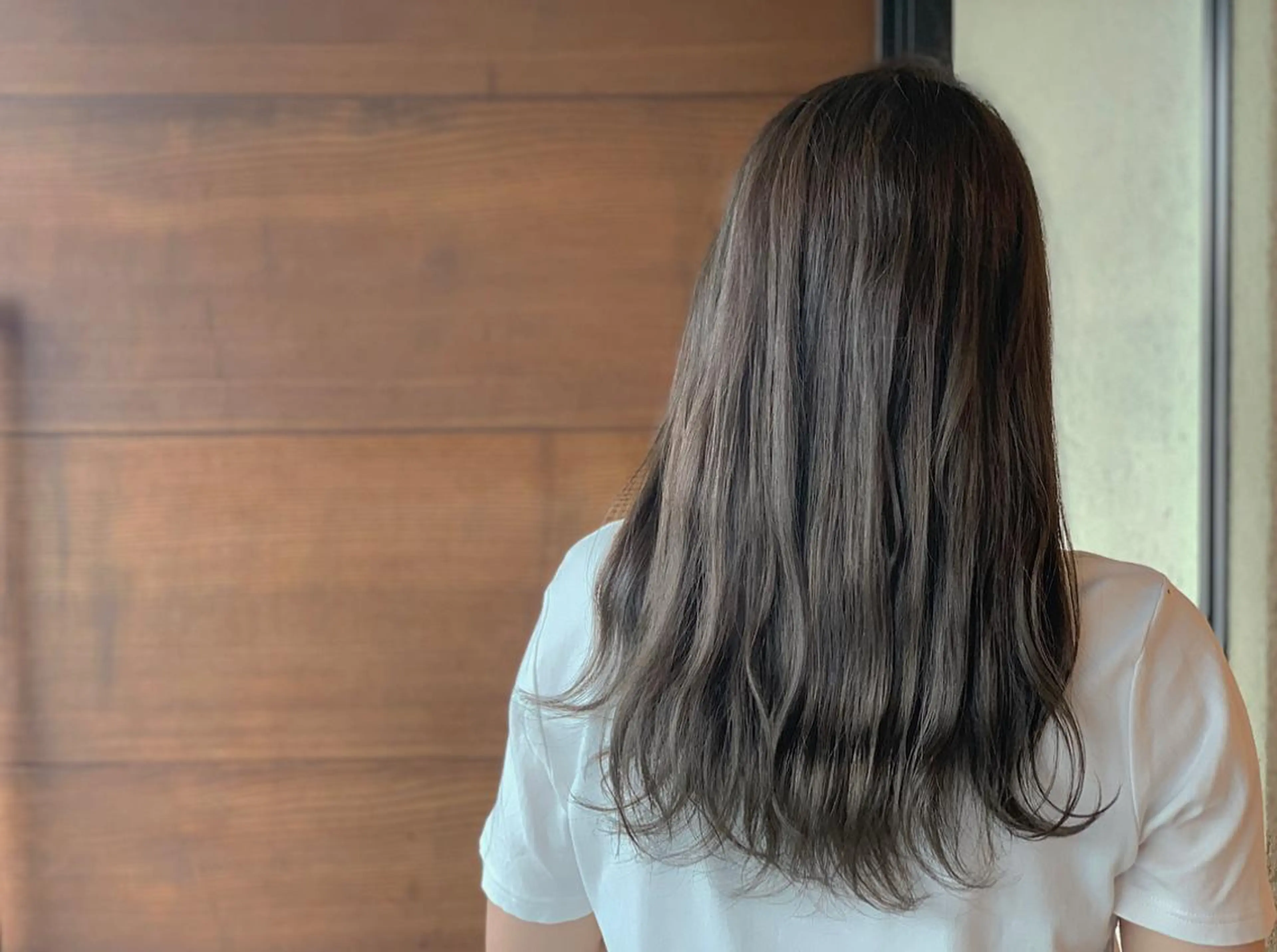 ロング カラー アッシュ 悠 亜のマツエク・マツパデザイン