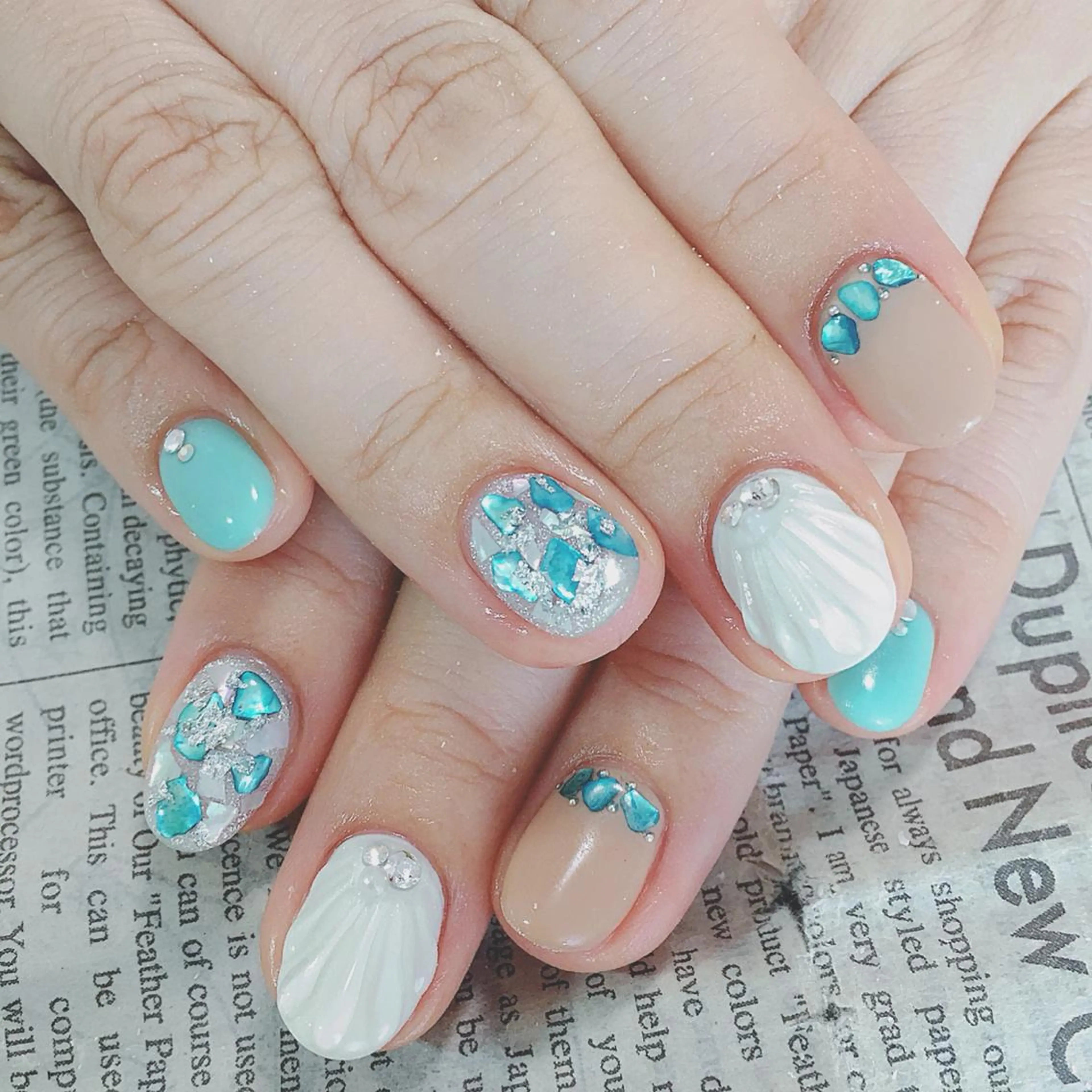 ネイル ハンドネイル ハンドケア 森山 舞のネイルデザイン