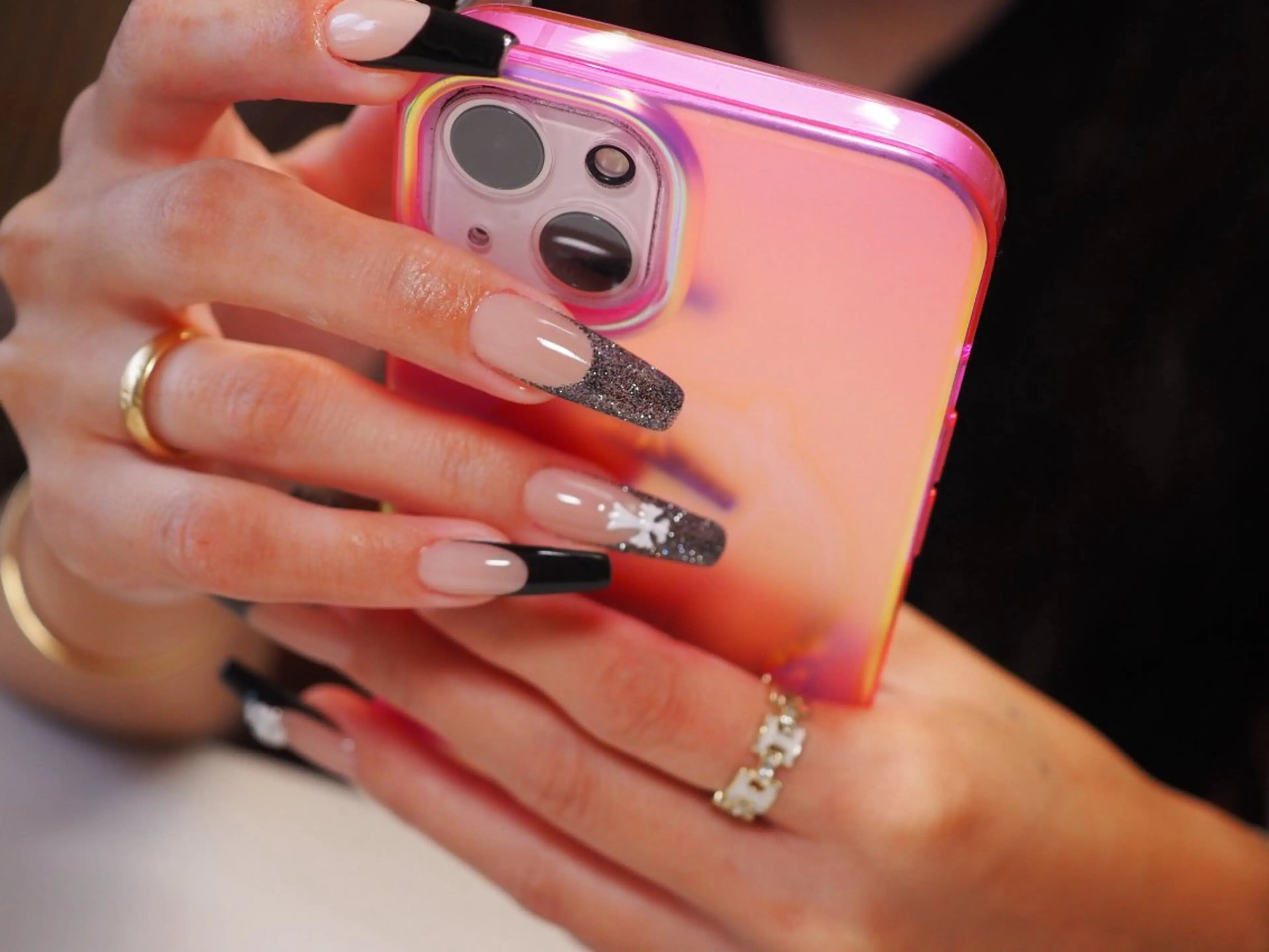 ネイル フラッシュネイル ジェルネイル ラメ(グリッター) スカルプネイル ソフトジェル NAILSTUDIO401所属・ジェルチップ長さだし 専門ネイルサロンのネイルデザイン