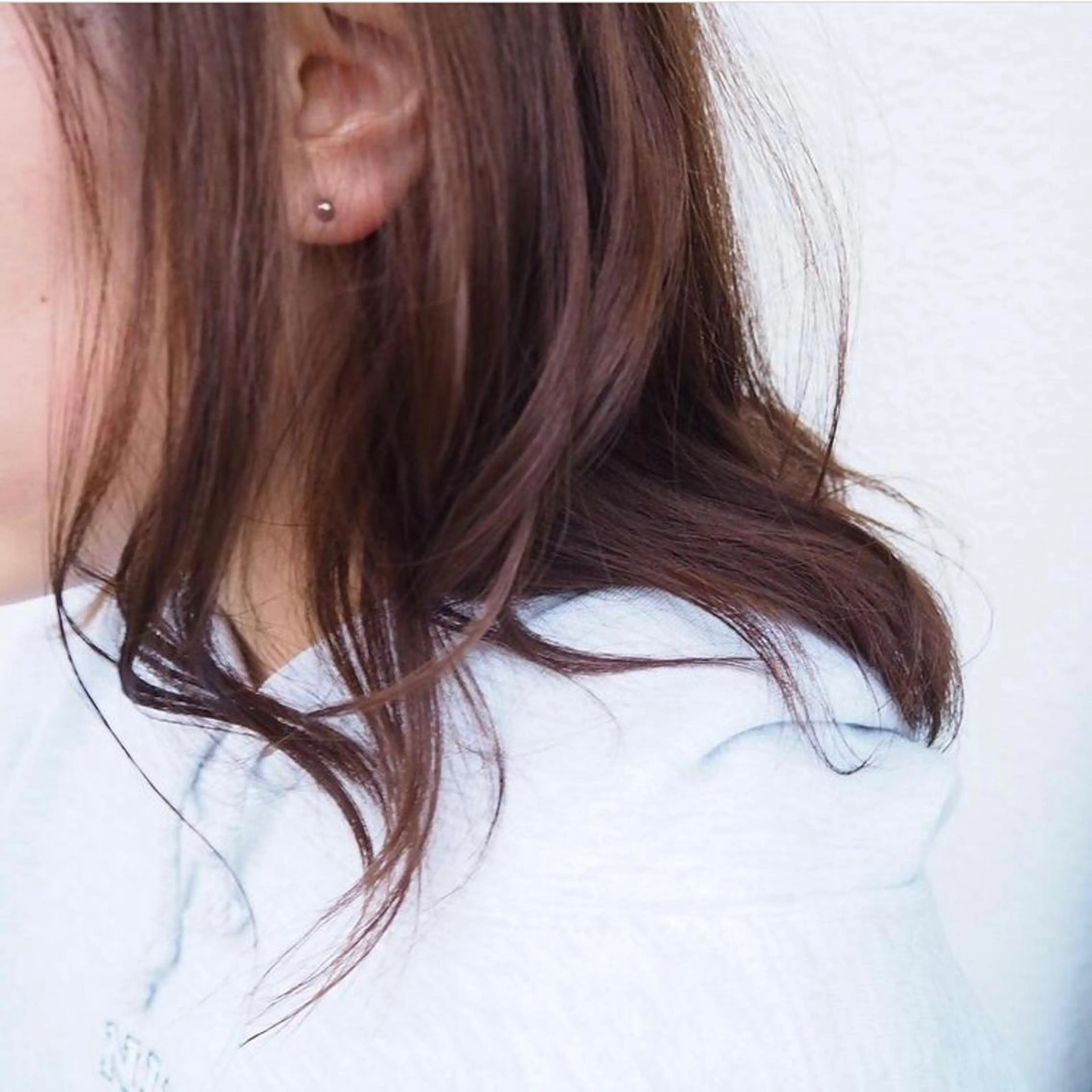 ミディアム カラー 透明感カラー ヘアカラー ナチュラル透明感🌱 小山美樹子のヘアスタイル