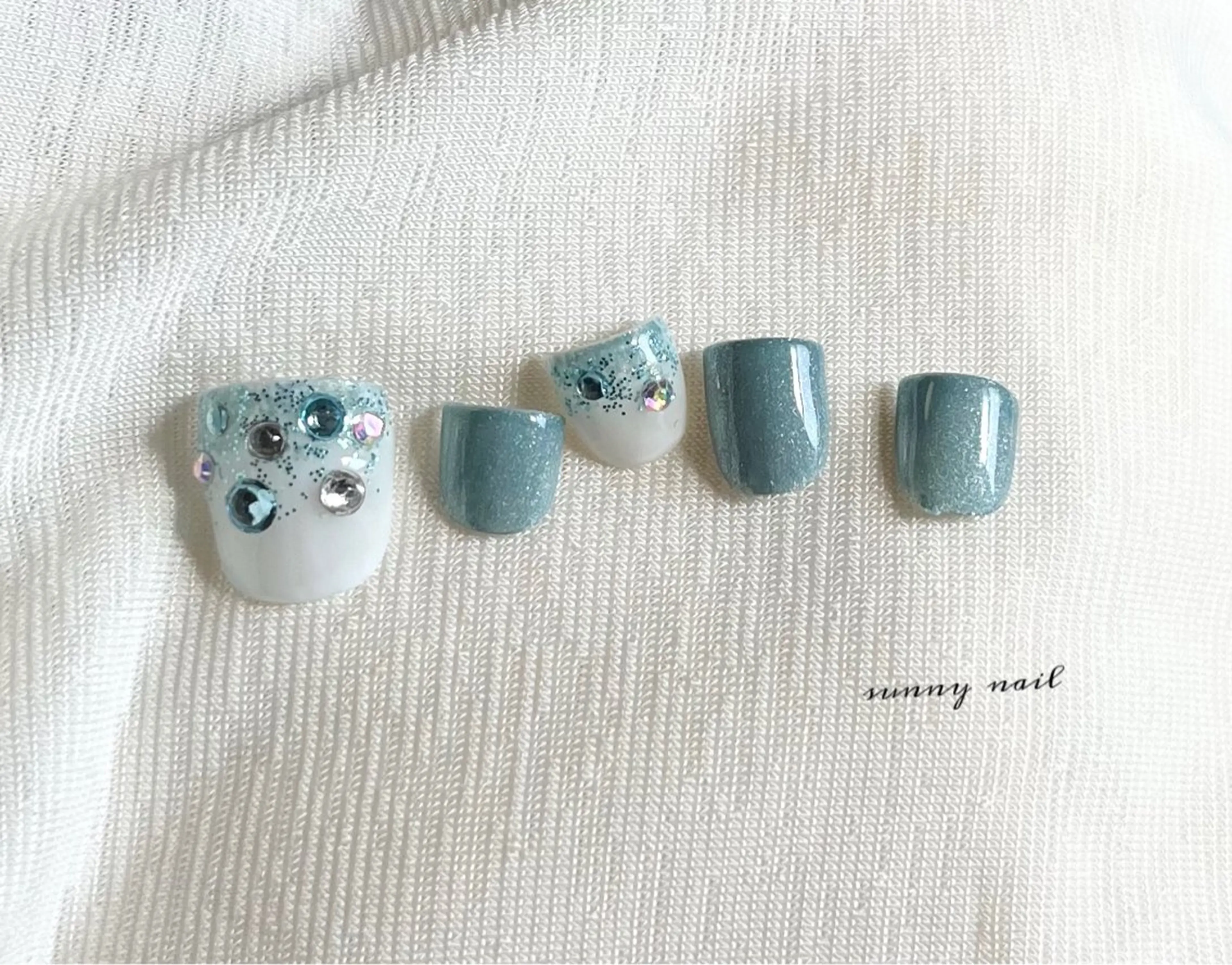 ネイル フットネイル マグネットネイル sunny nailのネイルデザイン