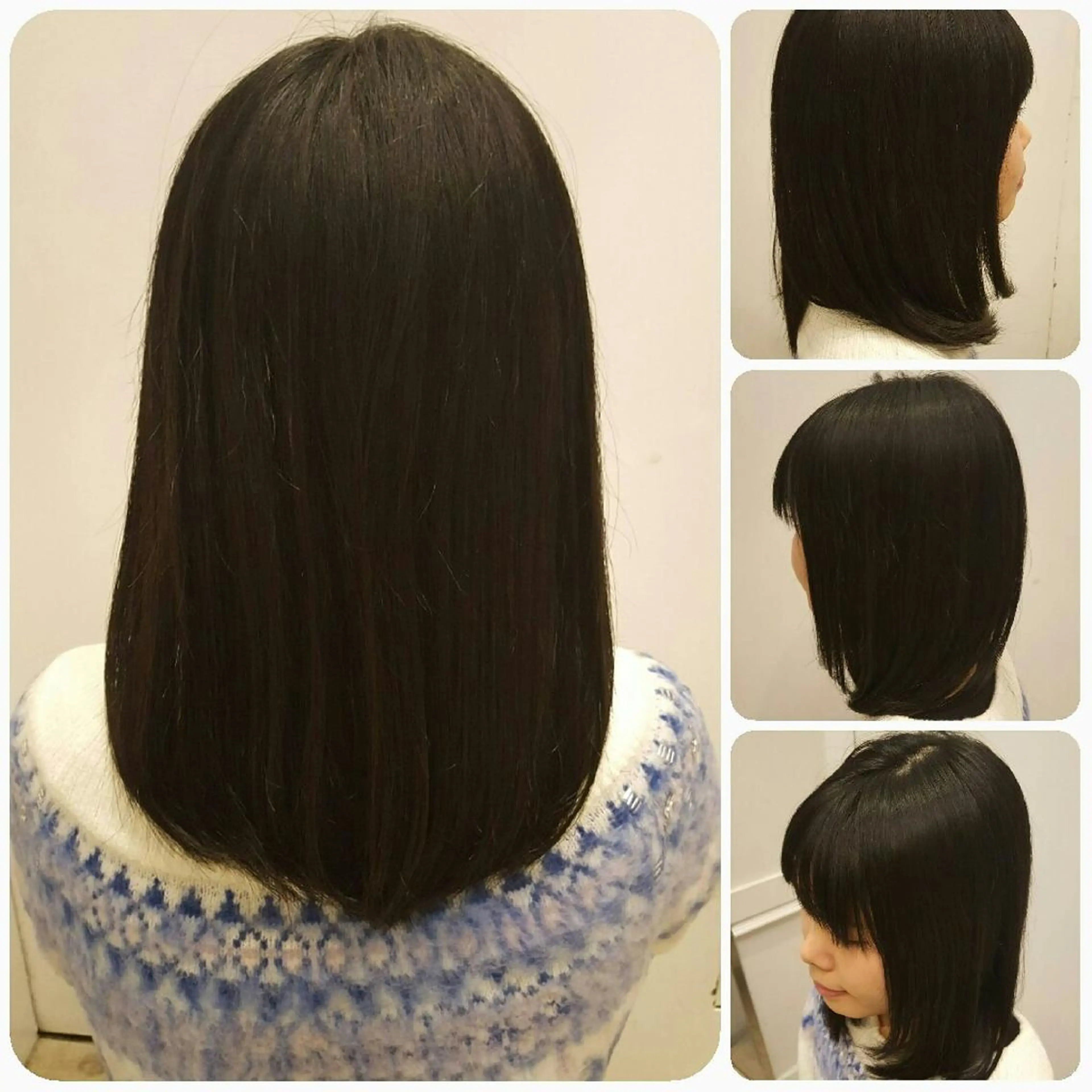 セミロング カラー トリートメント spa hair  ark 富井直美のヘアスタイル