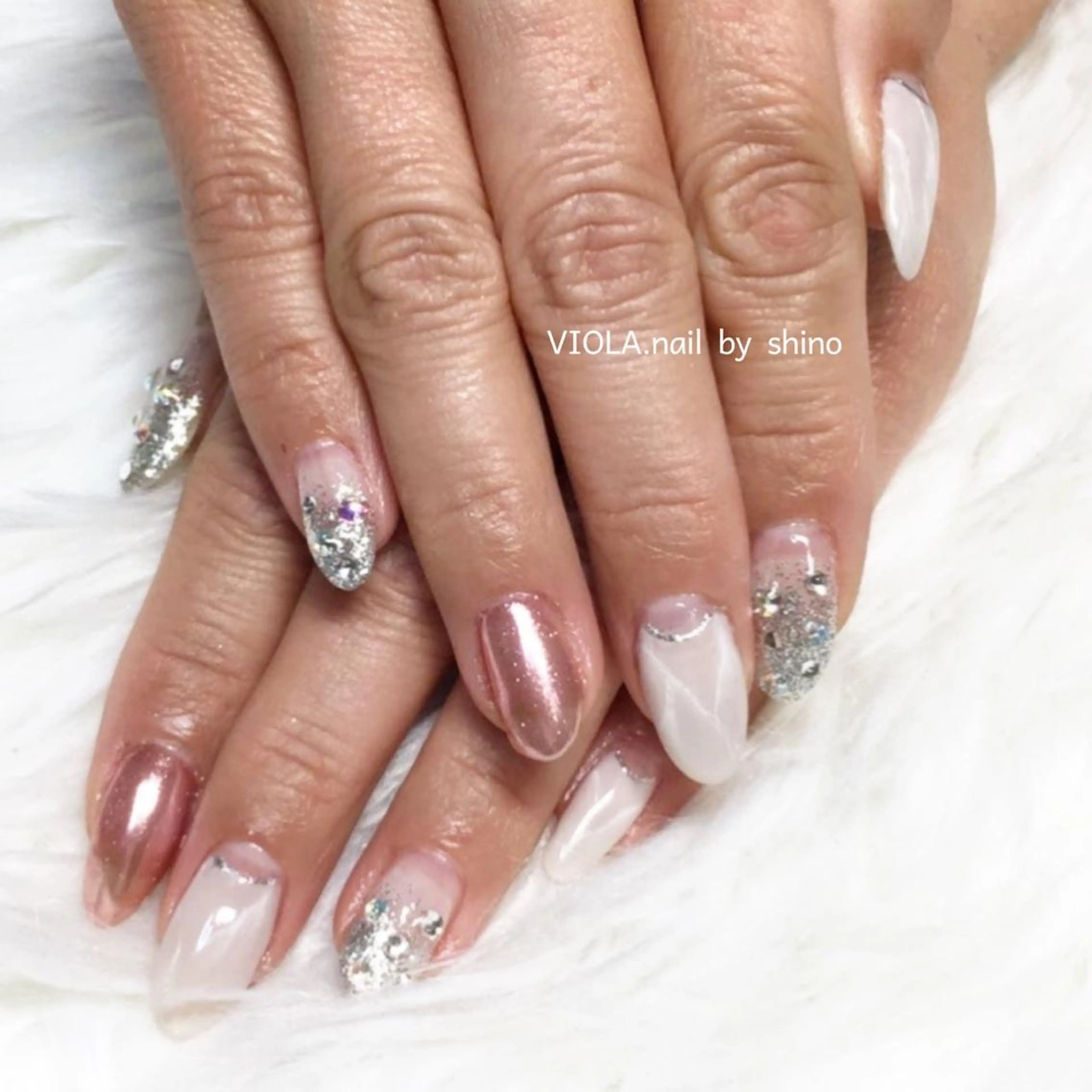 ネイル ハンドネイル VIOLA .nailのネイルデザイン