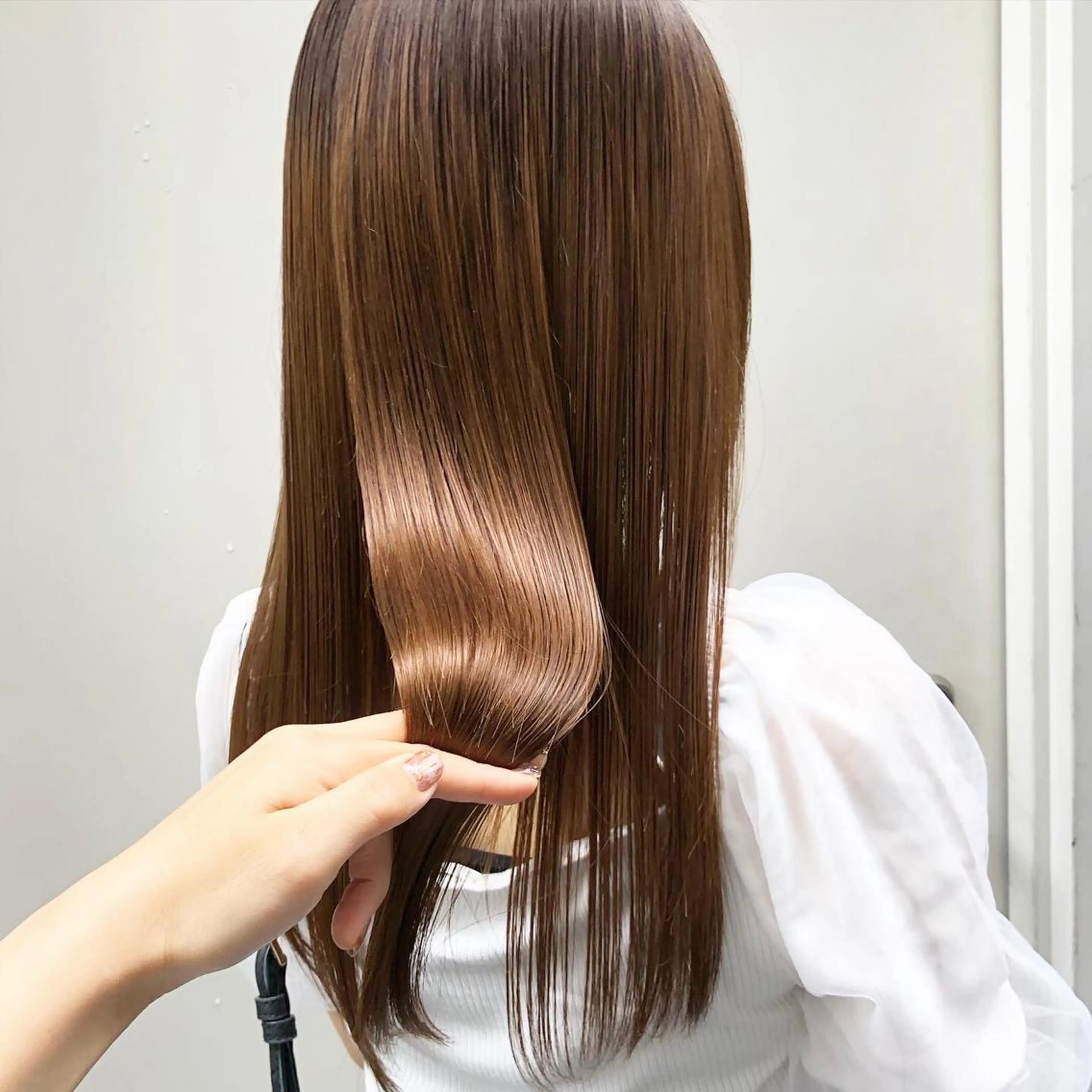 ロング 髪質改善 縮毛矯正 トリートメント GrandStory SHIBUYA所属・卒業式お呼ばれ🕊️ ヘアセット✴︎ミキのヘアスタイル