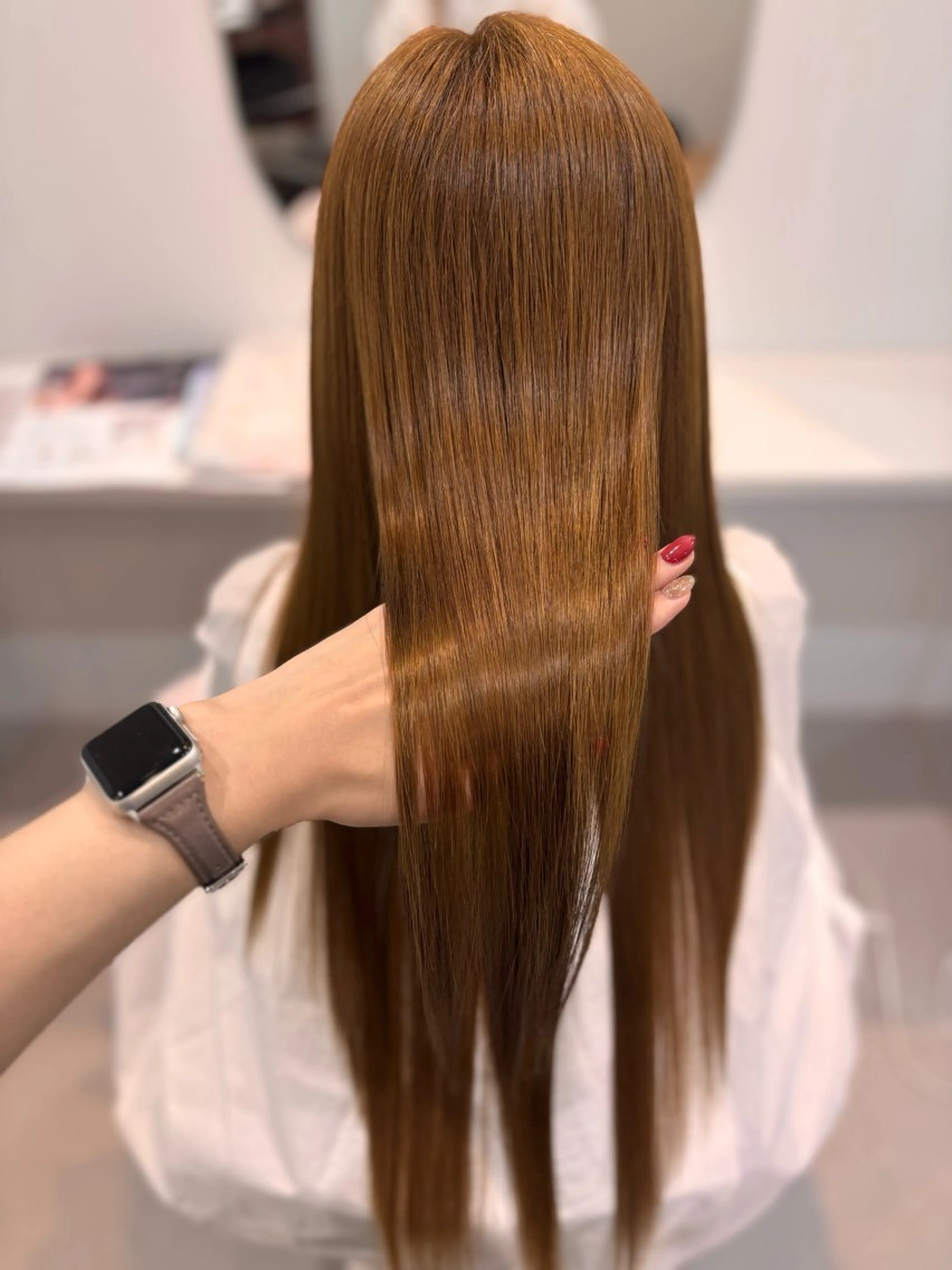 酸熱トリートメント　《髪にドラマを。》の写真