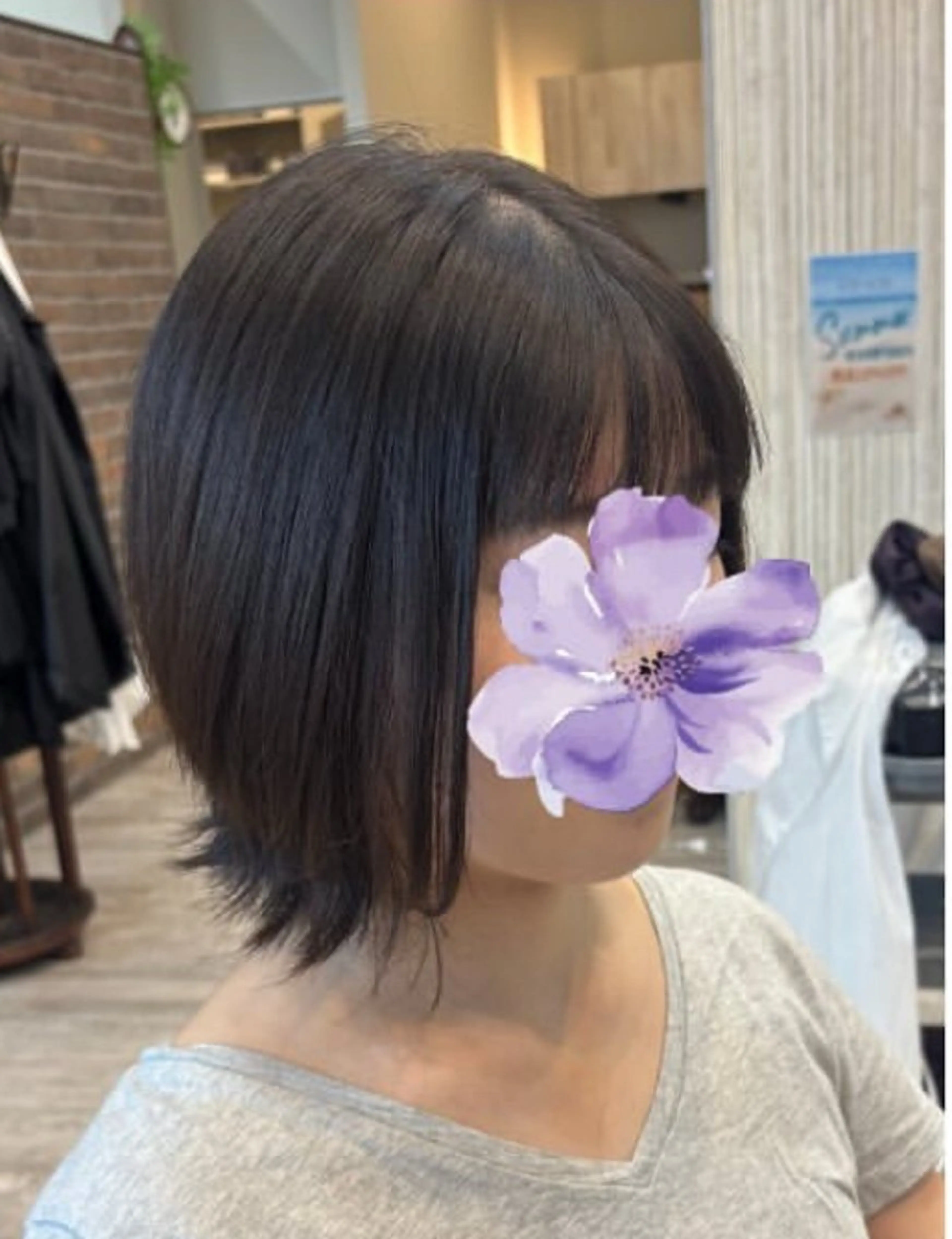 ミディアム La Mode IWAI TOKI所属・加藤 優子のヘアスタイル