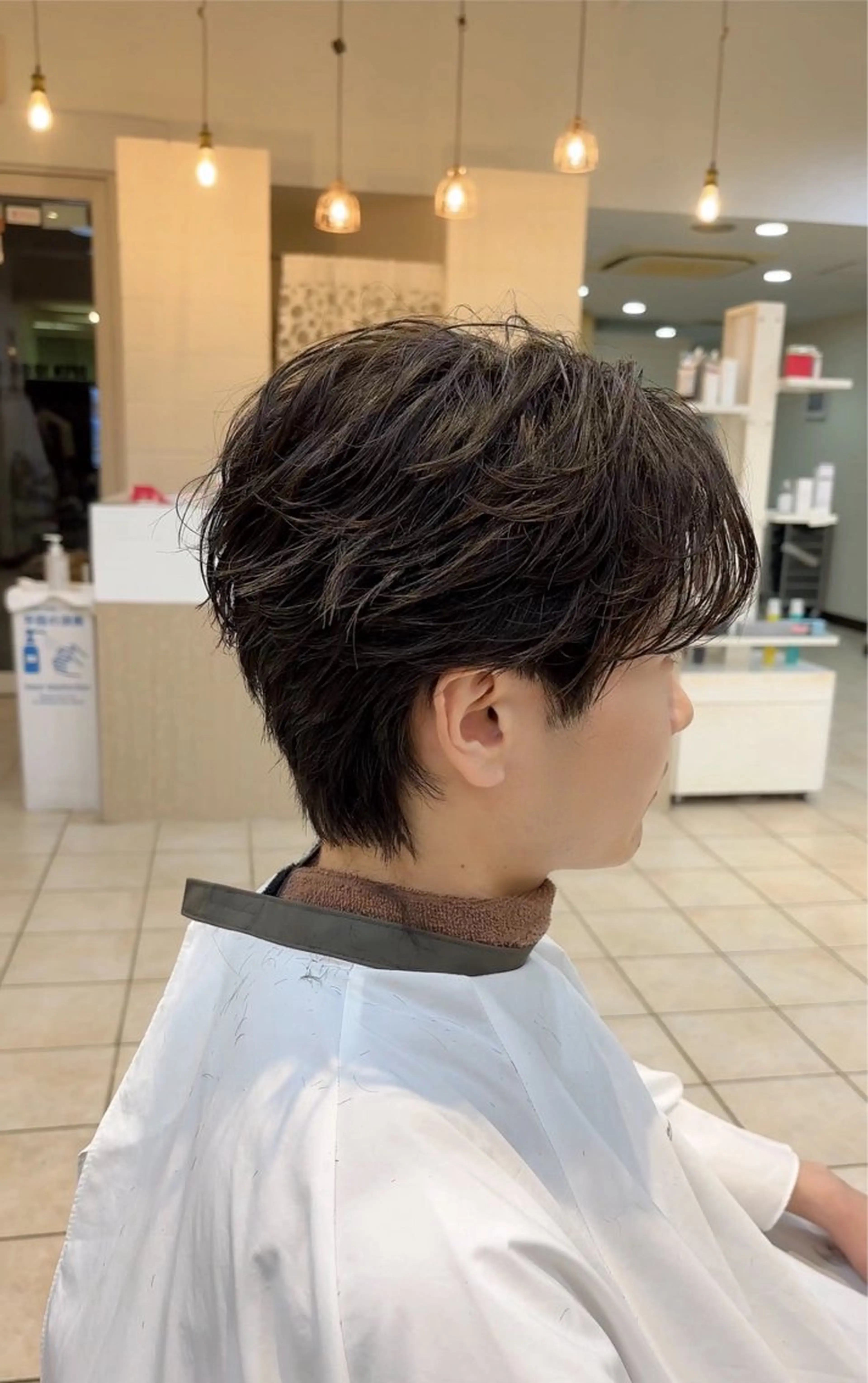 【⚠️ご新規様限定】トレンドメンズカット※フェード不可➕毛流れニュアンスパーマorフェザーパーマ➕スタイリングの写真