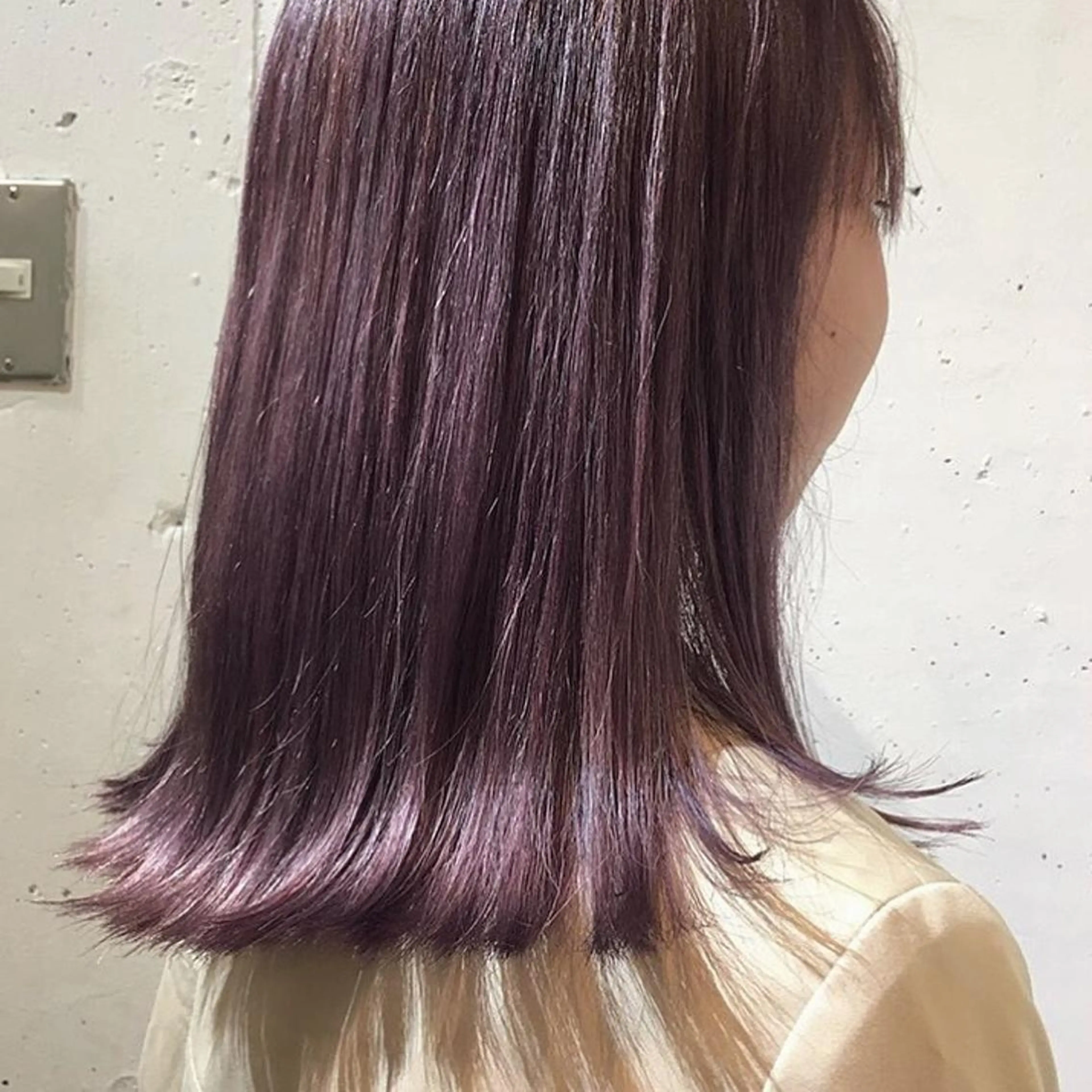 ロング カラー アップシー デイジーのヘアスタイル