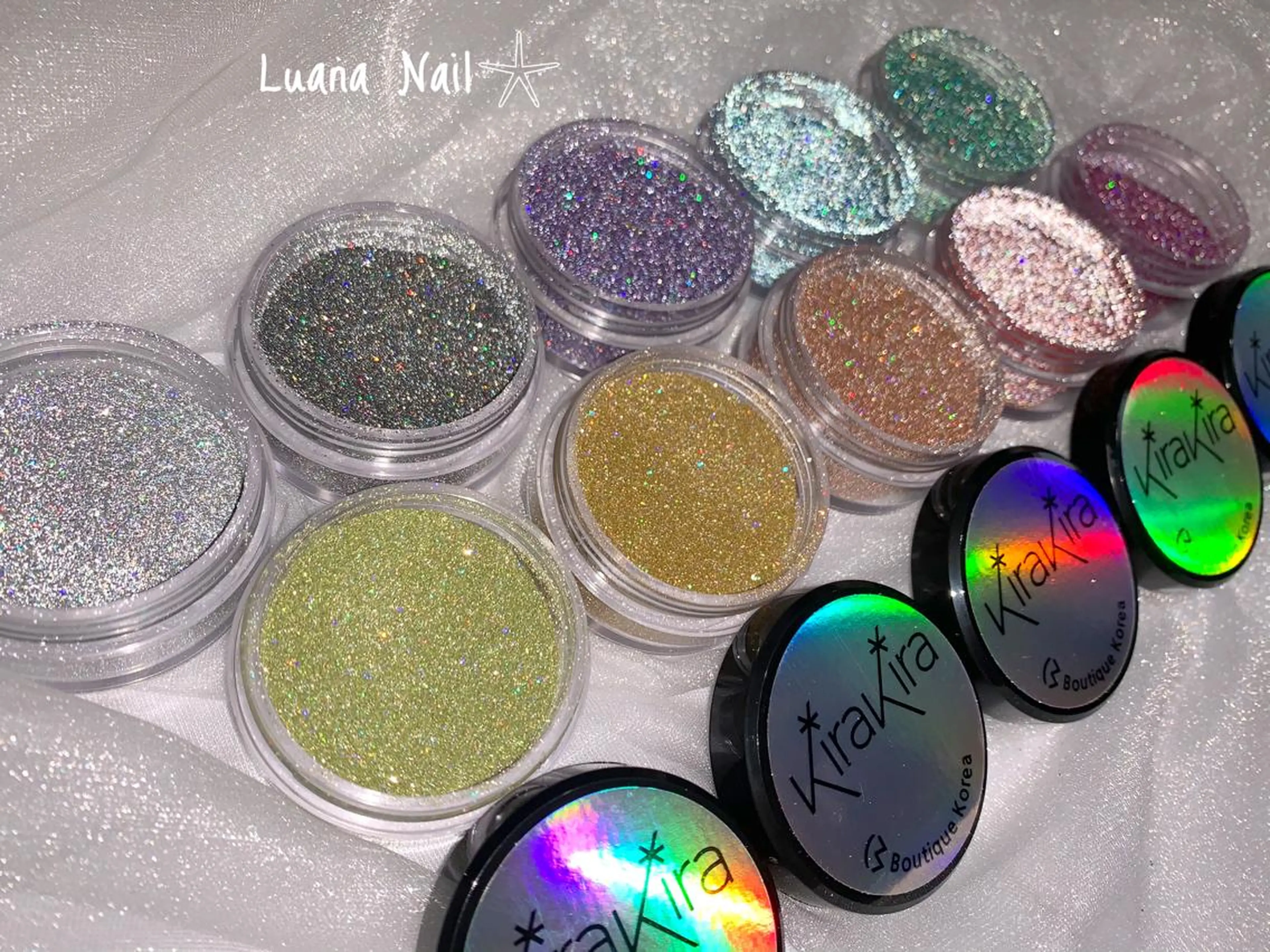 ネイル フラッシュネイル ラメ(グリッター) ハンドネイル BeauJu by Luana Nail所属・BeauJu by Luana Nailのネイルデザイン