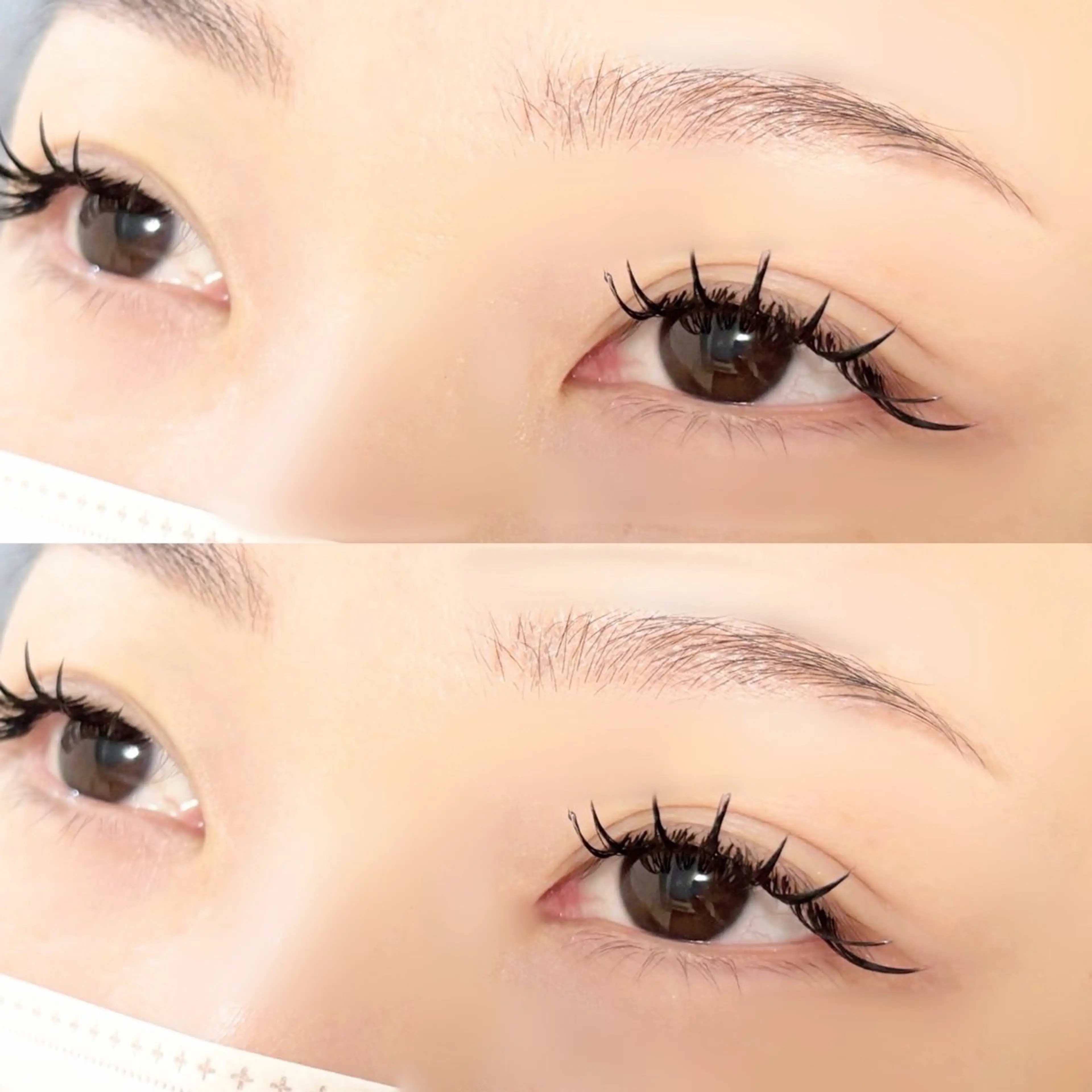 【フラット120本＋眉毛WAX】セットメニュー☆の写真