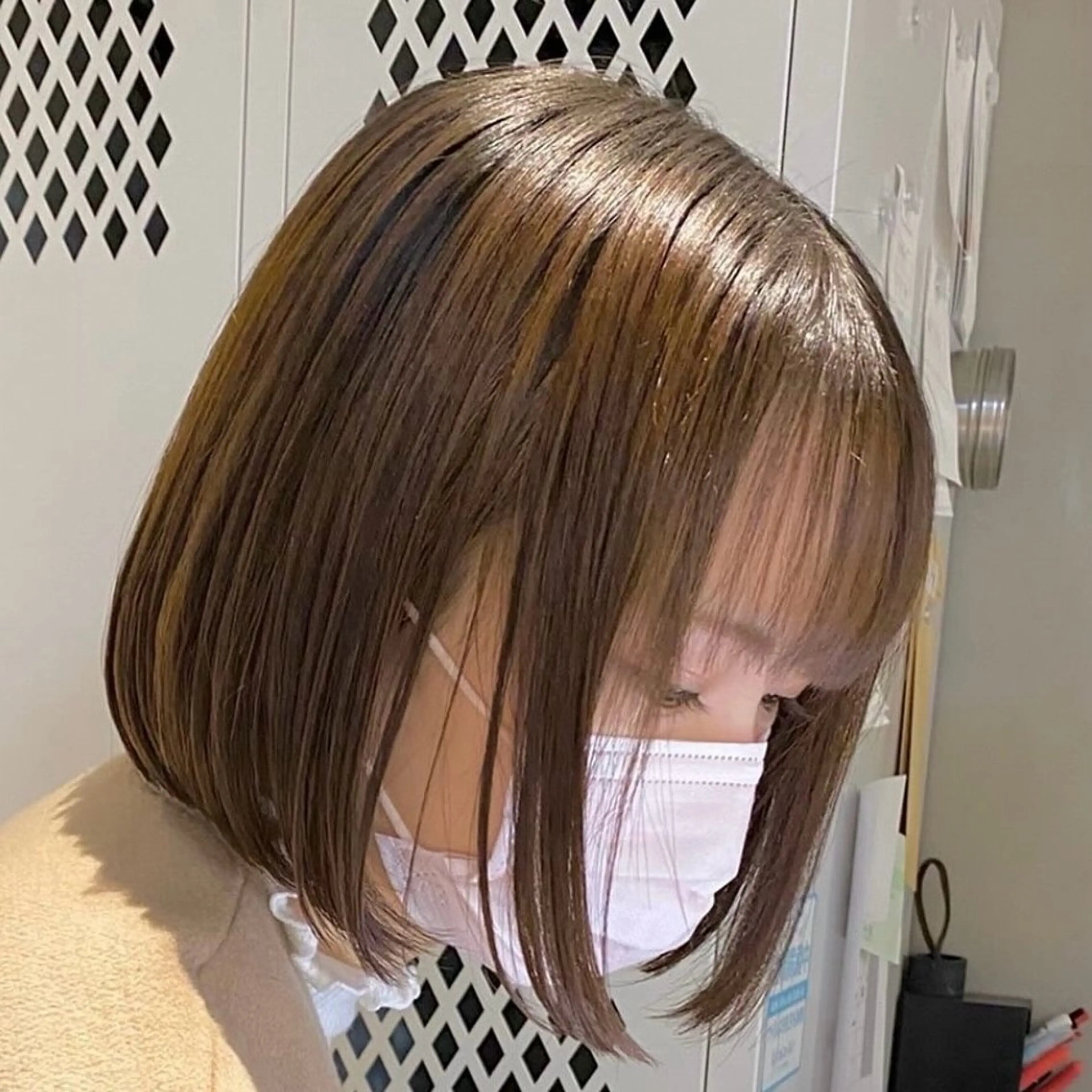 ショート カラー ヘアアレンジ fifth Tokyo所属・fifth 石川 凪のヘアスタイル