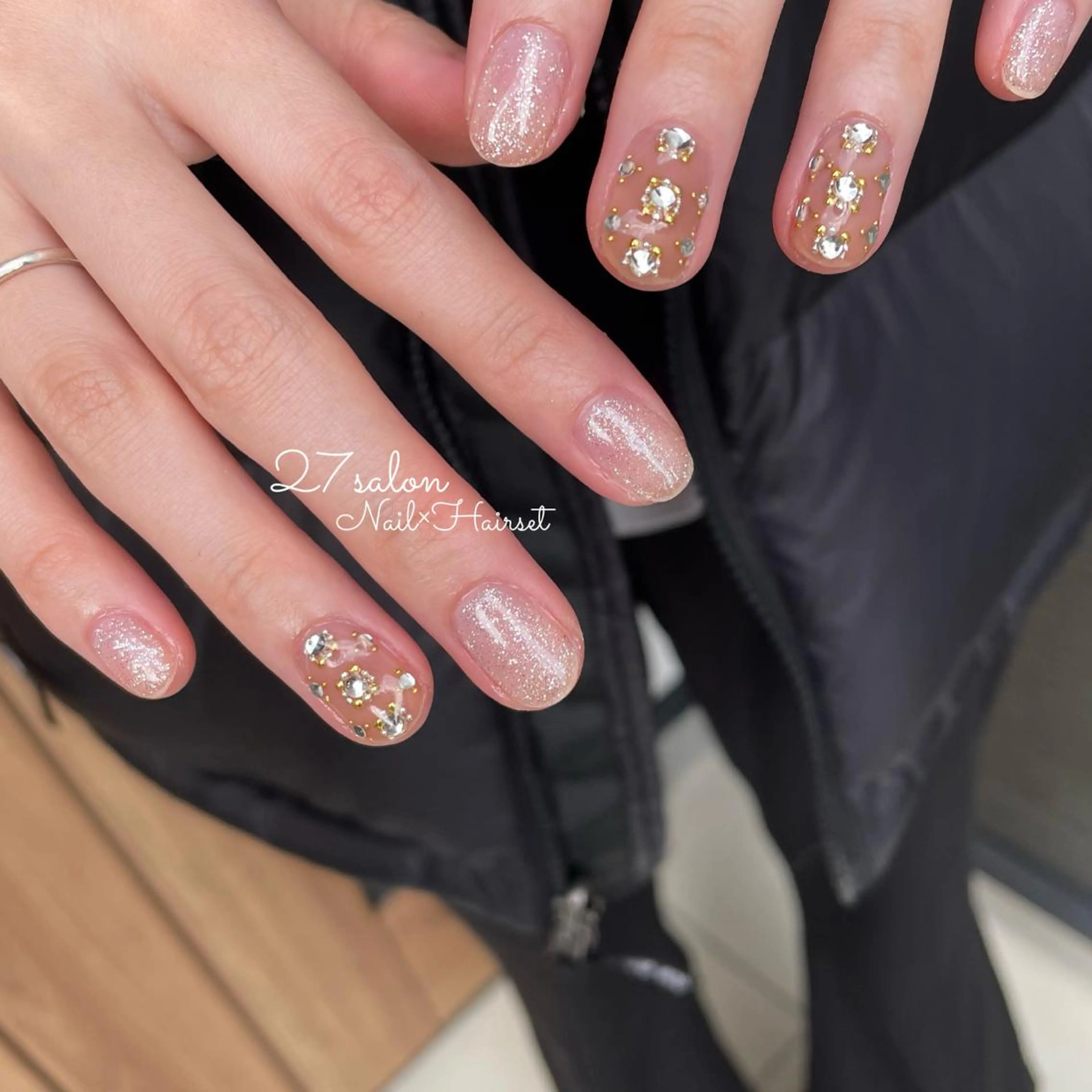 ネイル アートネイル シンプルネイル 27salon yuinaのネイルデザイン