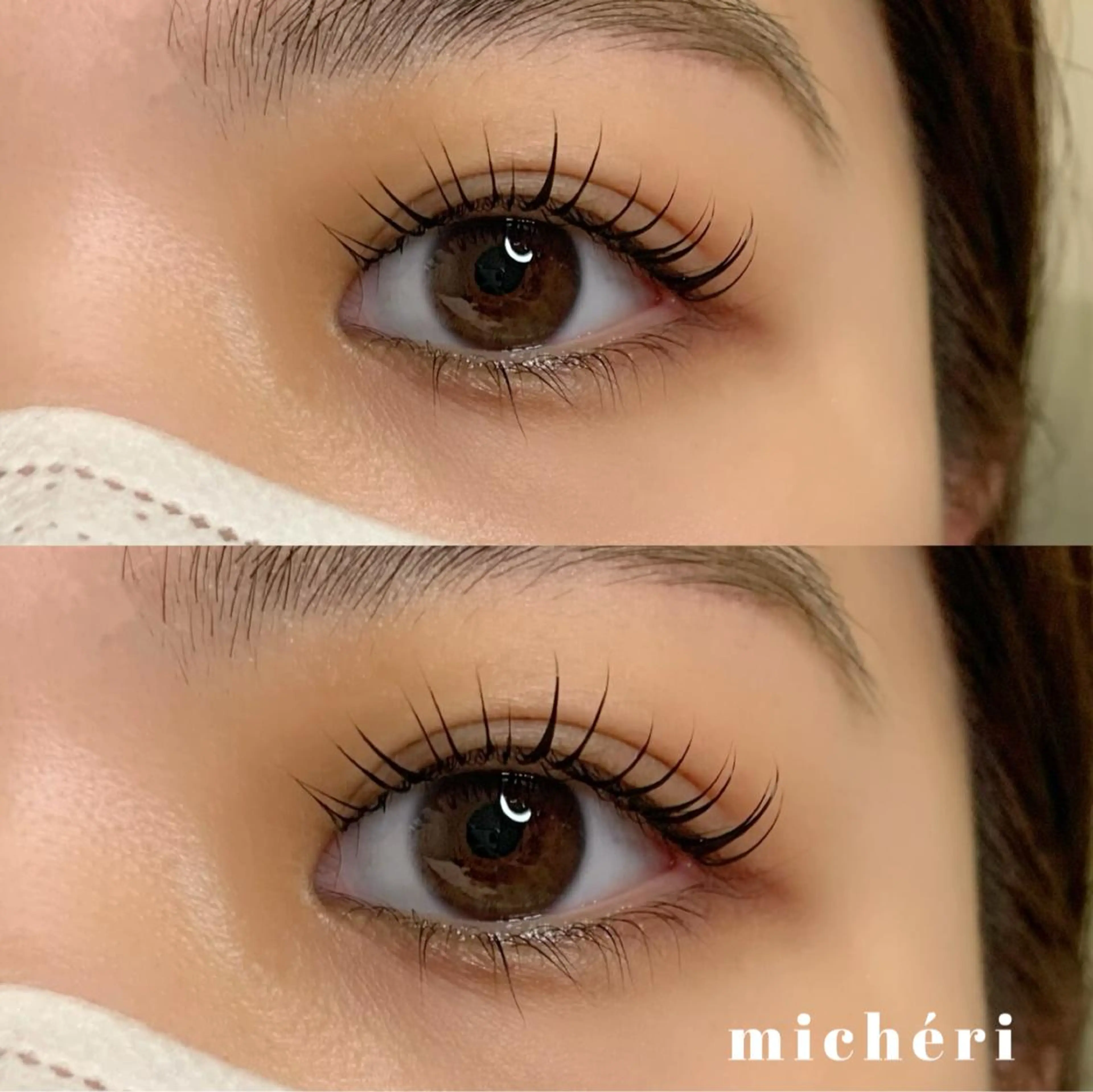 マツエク・マツパ michéri ミシェリのマツエク・マツパデザイン