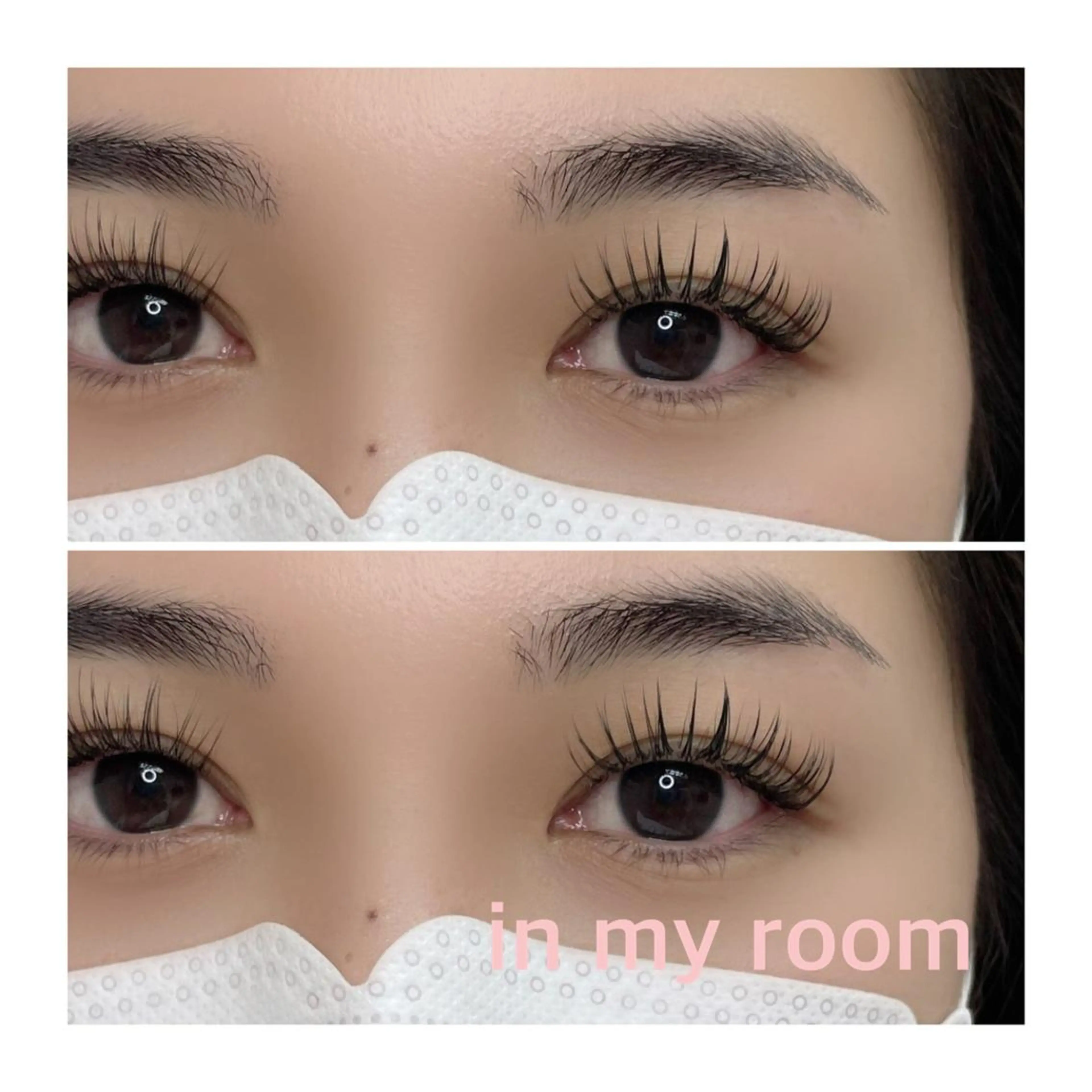 マツエク・マツパ マツエク ☽𝘀𝗵𝗶 𝘀𝗵𝗶☽のマツエク・マツパデザイン