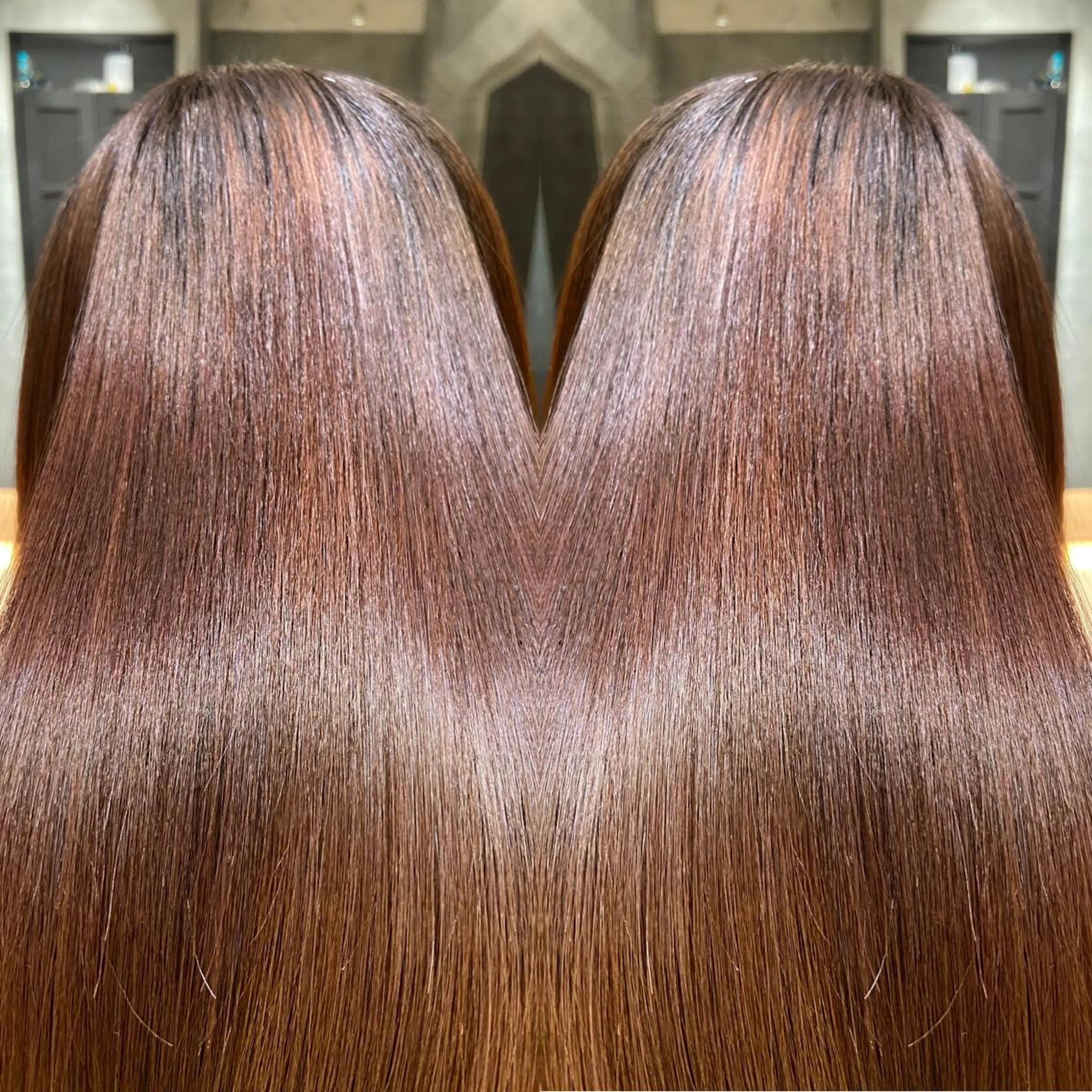 ロング カラー 髪質改善 カット トリートメント ツバサ 髪質改善のヘアスタイル