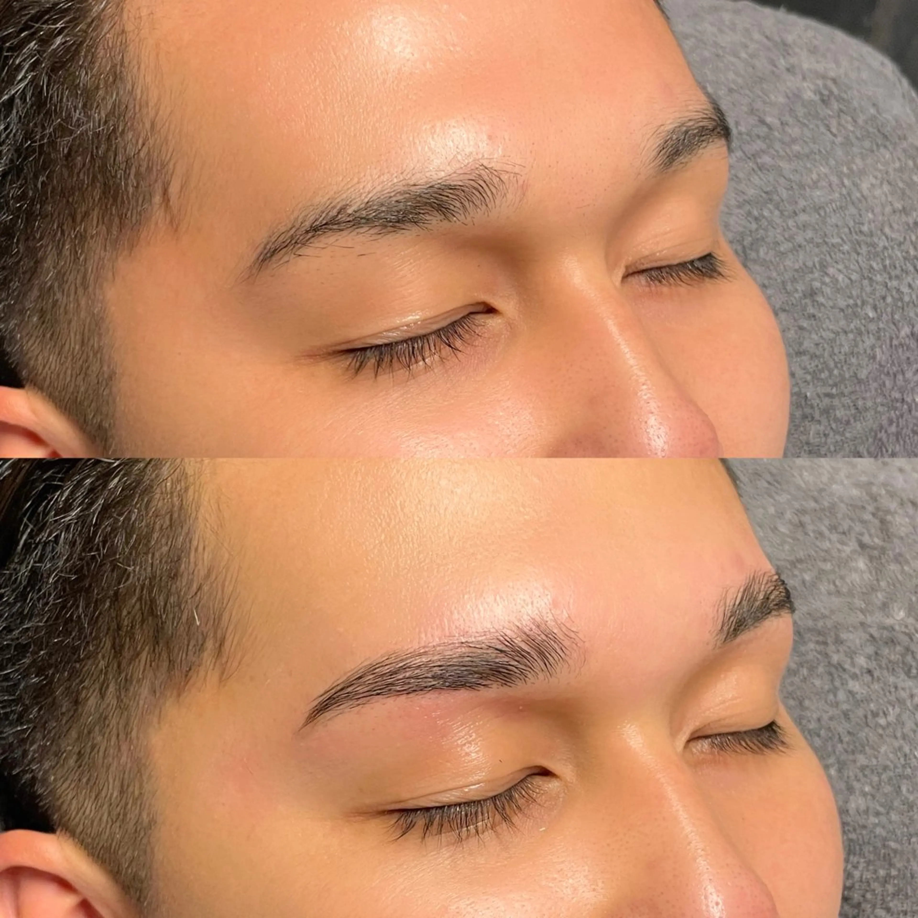 【メンズ歓迎👨🏻‍🦱HBL】ハリウッドブロウリフト(眉Wax,メイク込)垢抜け眉毛✨の写真