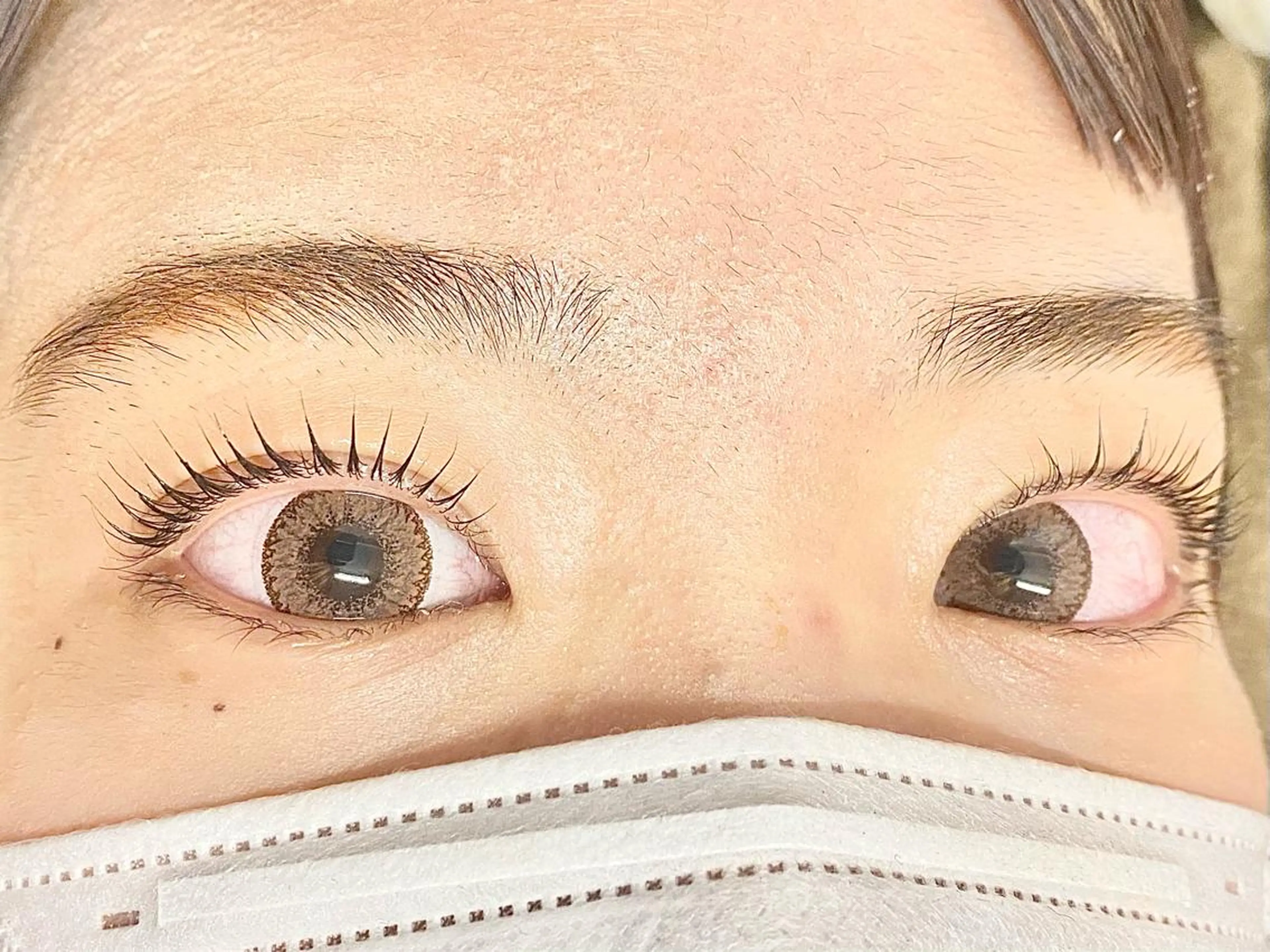 マツエク・マツパ ulu beautysalon所属・アイブロウモデル募集 Yukiの眉毛・アイブロウイメージ