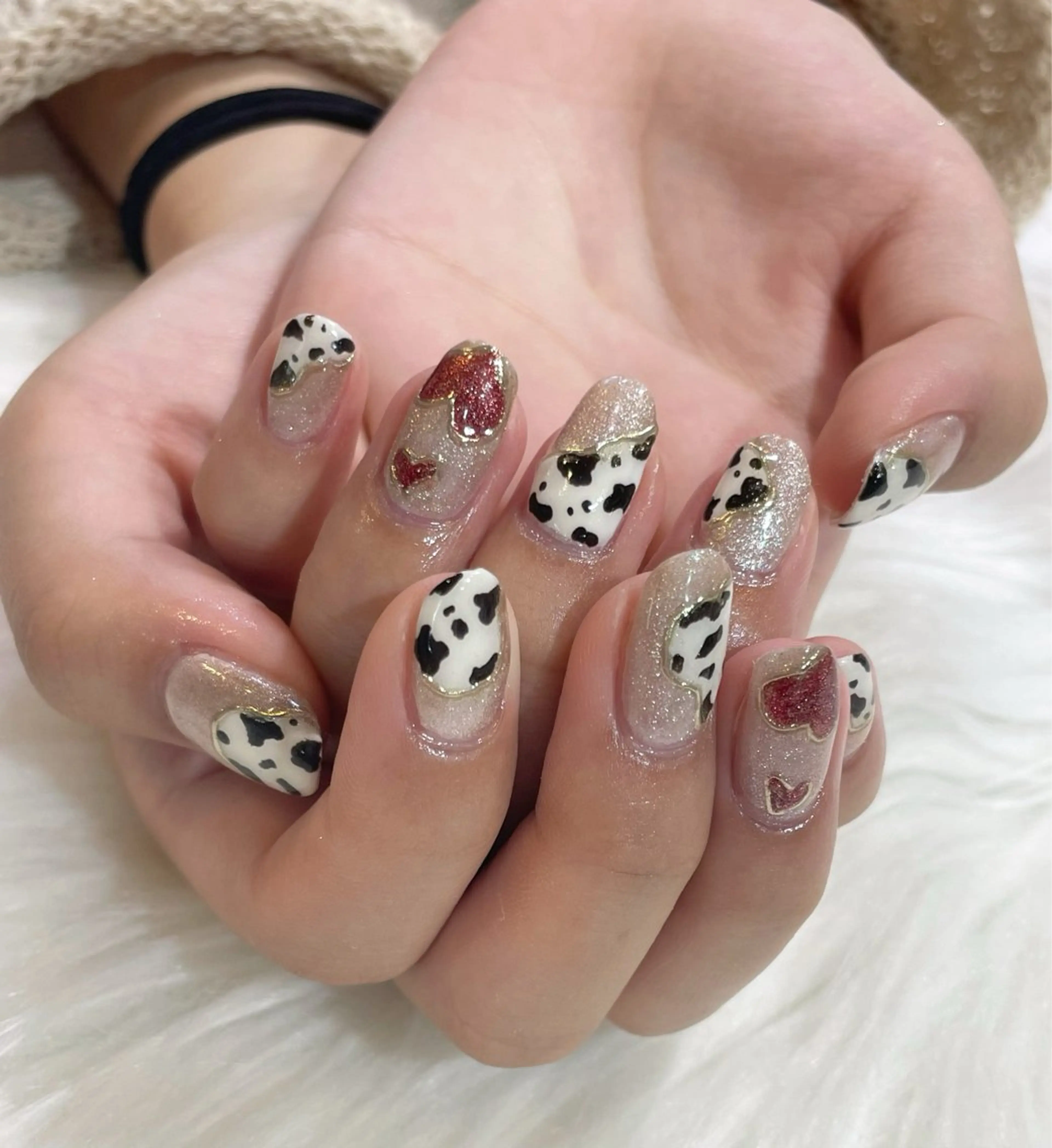 ネイル マグネットネイル ミラーネイル ハンドネイル jujur HARUKA🌸のネイルデザイン