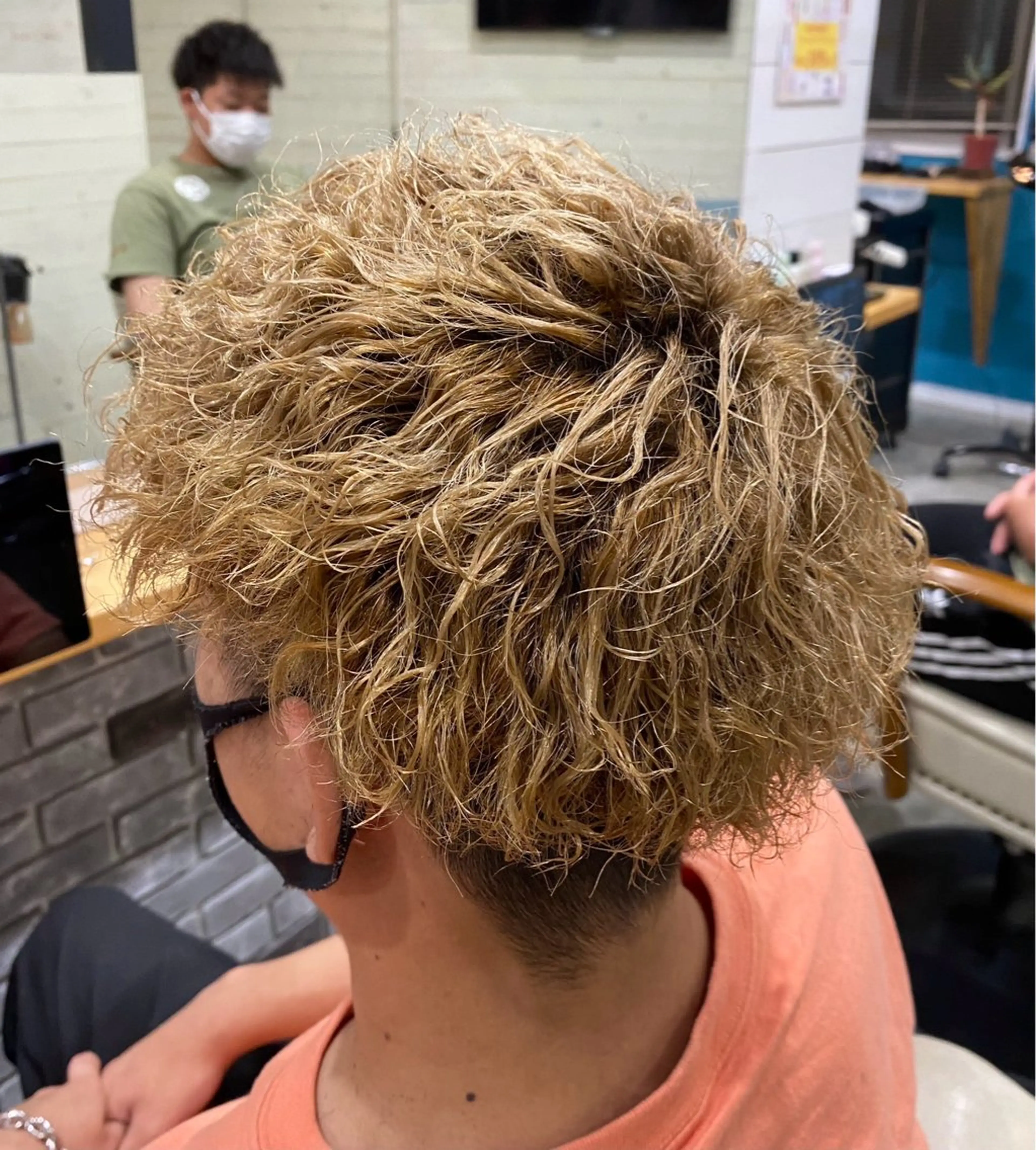 パーマ メンズ カット パーマ トリートメント ヘッドスパ offtheLip ocean所属・メンズパーマ 小澤太雅のヘアスタイル