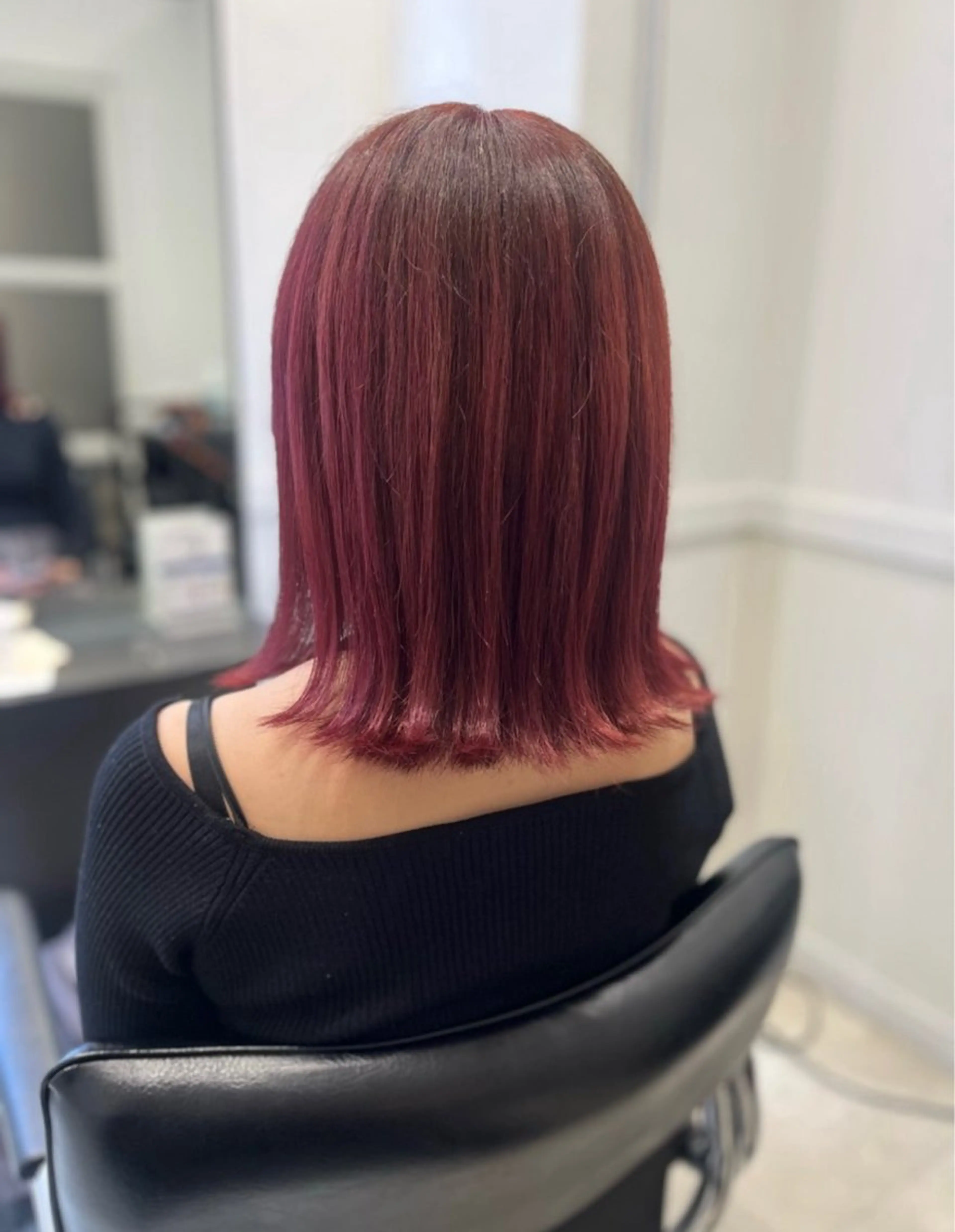 ミディアム カラー ブリーチ 透明感カラー ブリーチなしカラー 髪質改善 トリートメント ヘアカラー トリートメント Go   Today シェアサロン　横浜店所属・【ただの天才 🎨】のヘアスタイル