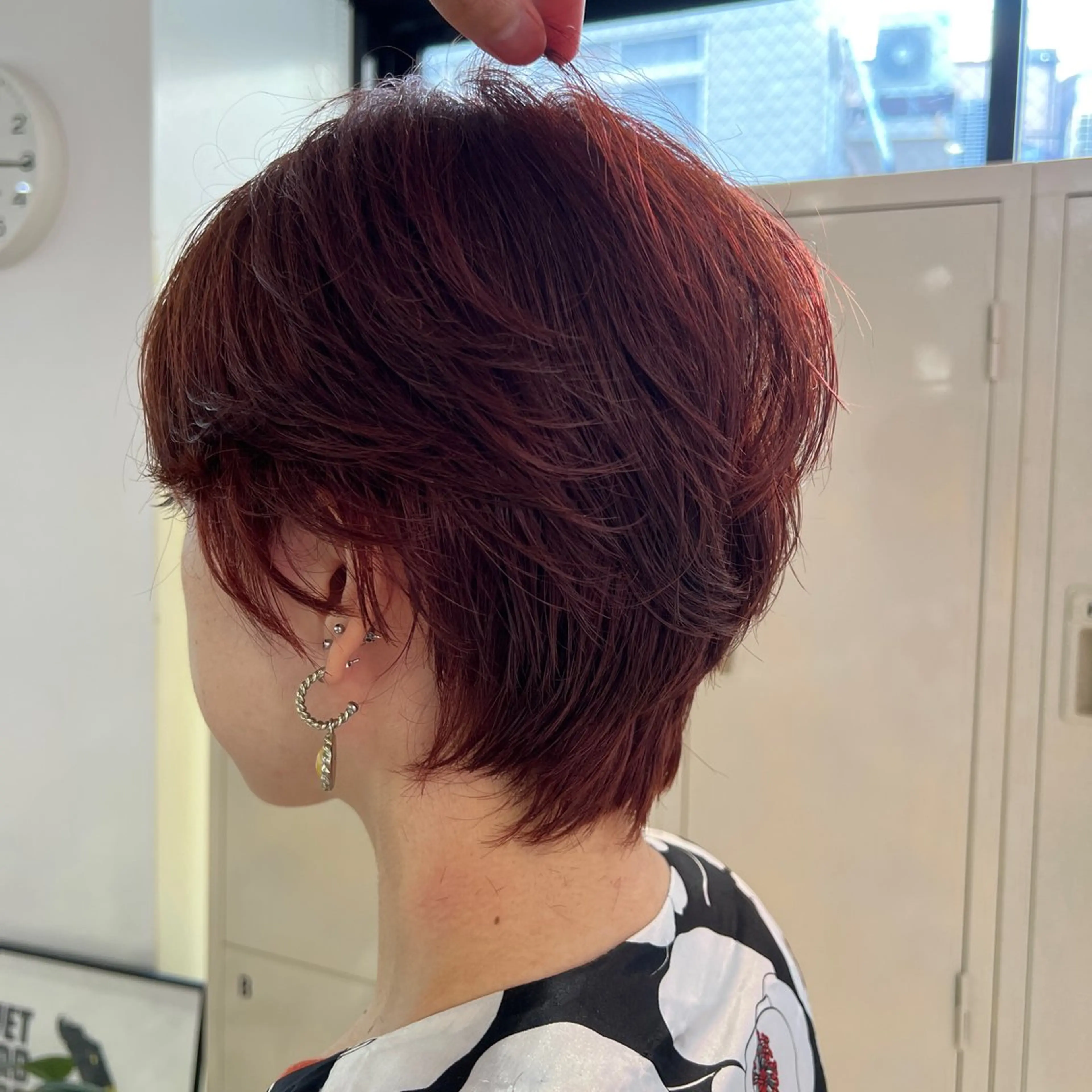 ショート ハイトーン×デザイン 🪽🫧HIKARIのヘアスタイル