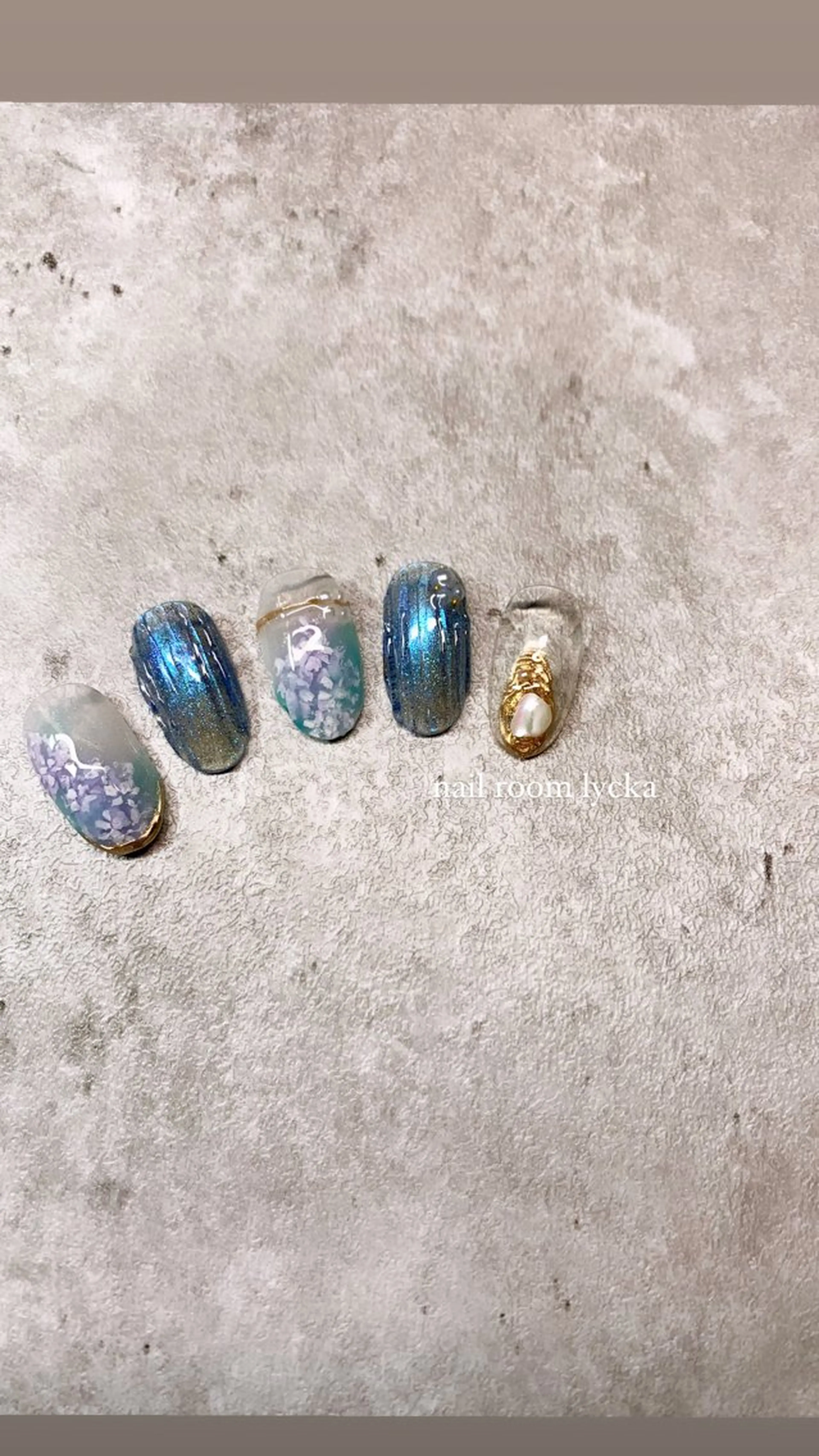 ネイル ﾈｲﾙﾙｰﾑﾘｯｶ 𝐦𝐚𝐲𝐮のネイルデザイン