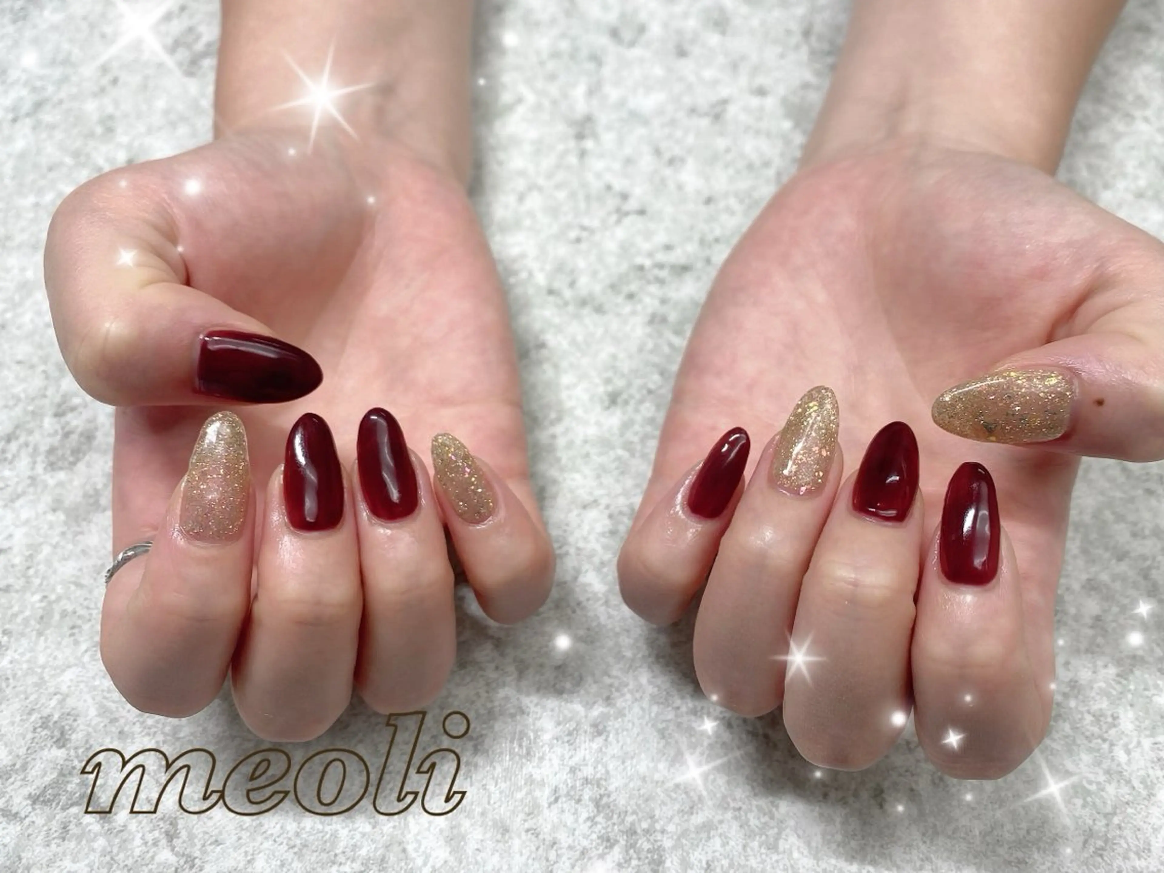 ネイル ハンドネイル nail salon meoli メグのネイルデザイン