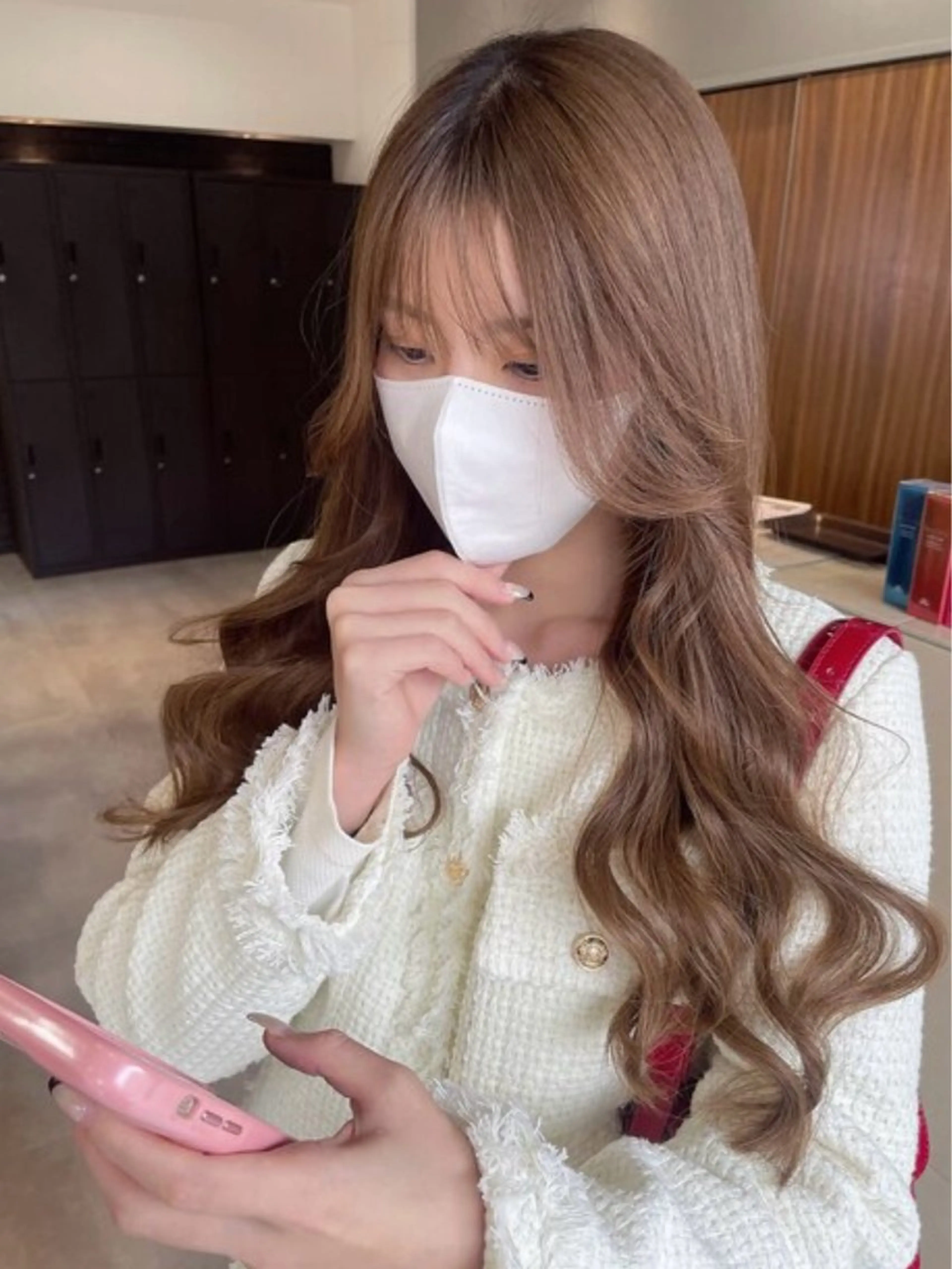 ロング カラー ヘアカラー Lee京都西院店所属・透明感カラー✨ Marin♡のヘアスタイル