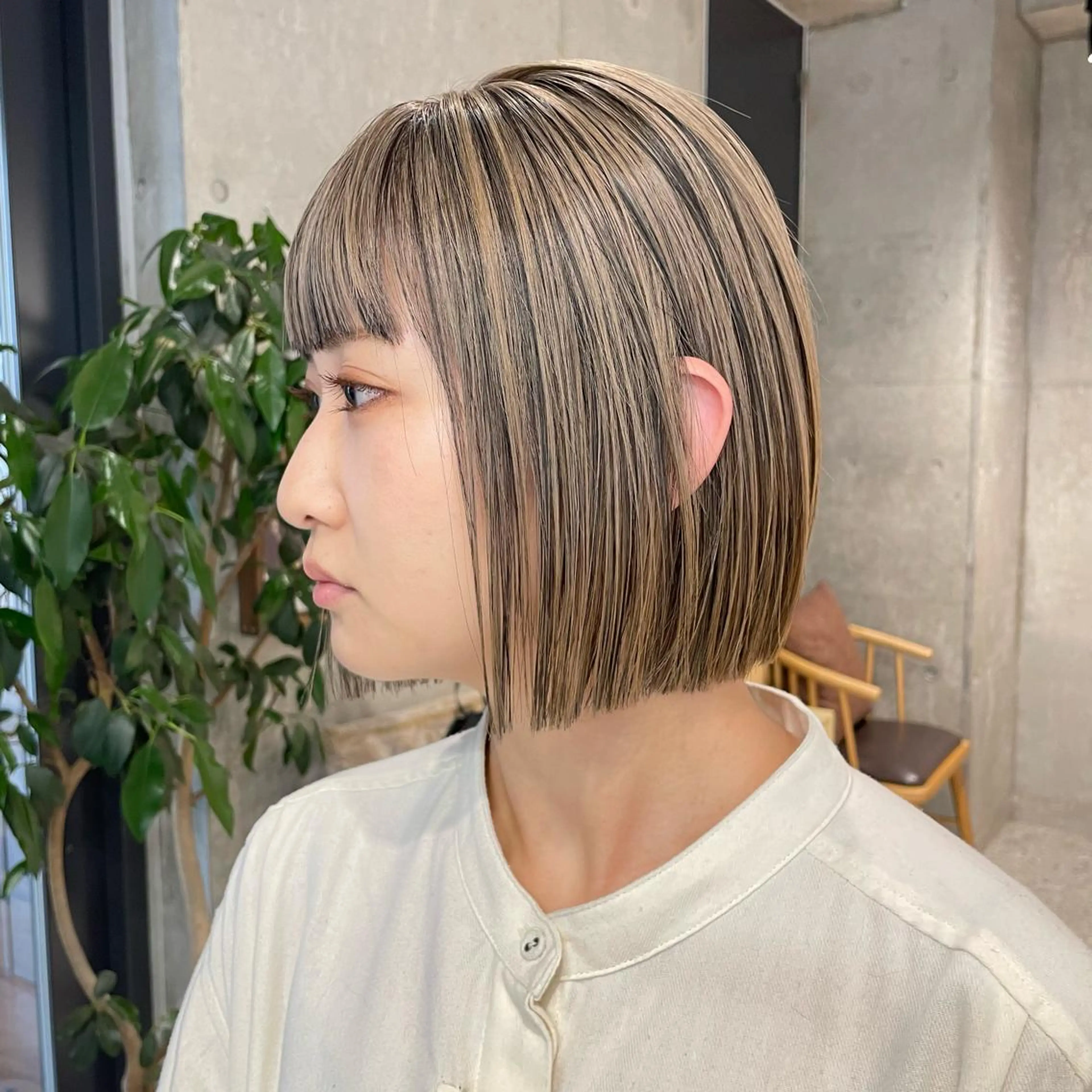 ショート カラー ❤️ダブルカラー 髪質改善❤️SAYAのヘアスタイル